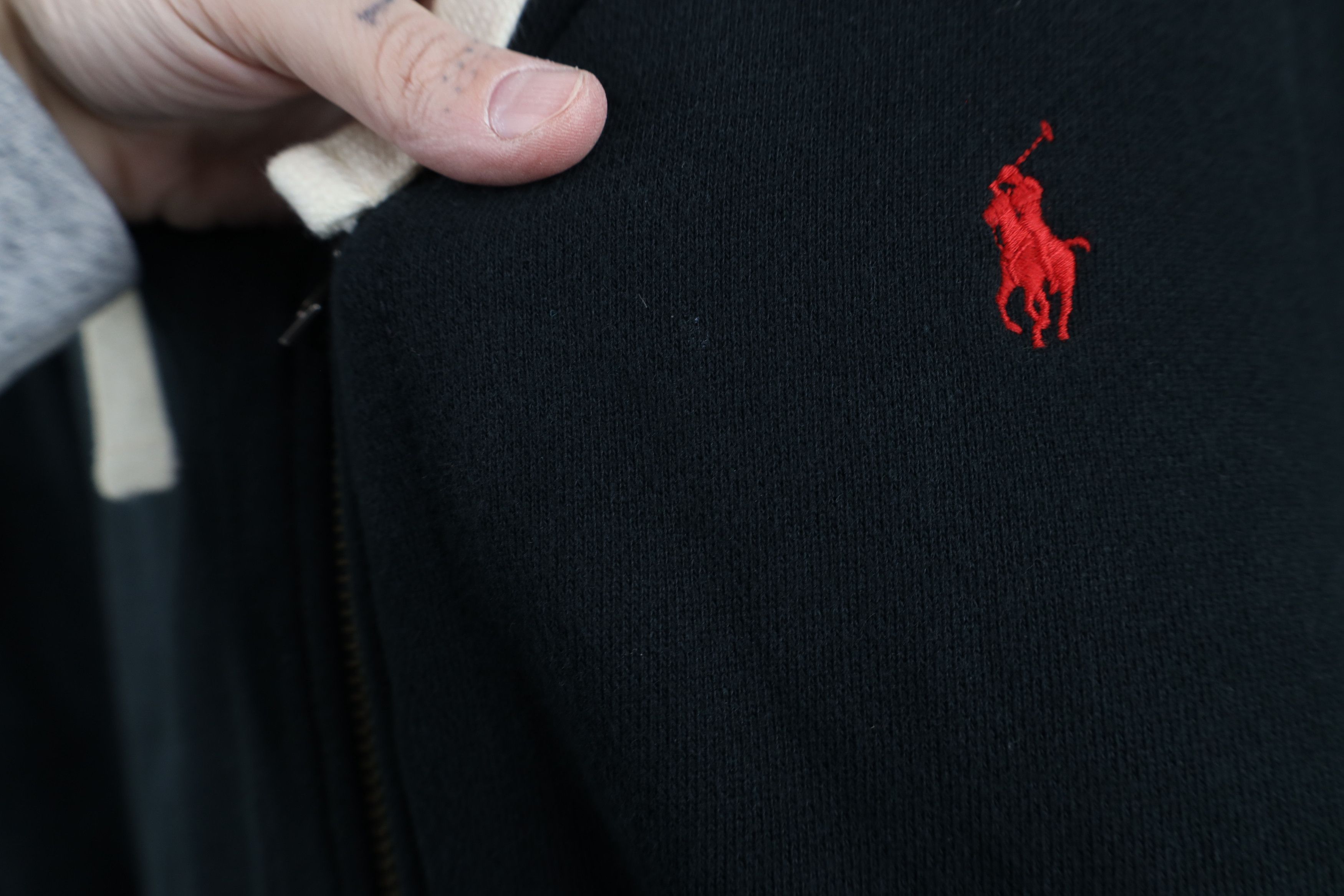Ralph Lauren Vintage 90s Ralph Lauren Full Zip Hoodie Sweatshirt Size US XXL / EU 58 / 5 - 5 Thumbnail