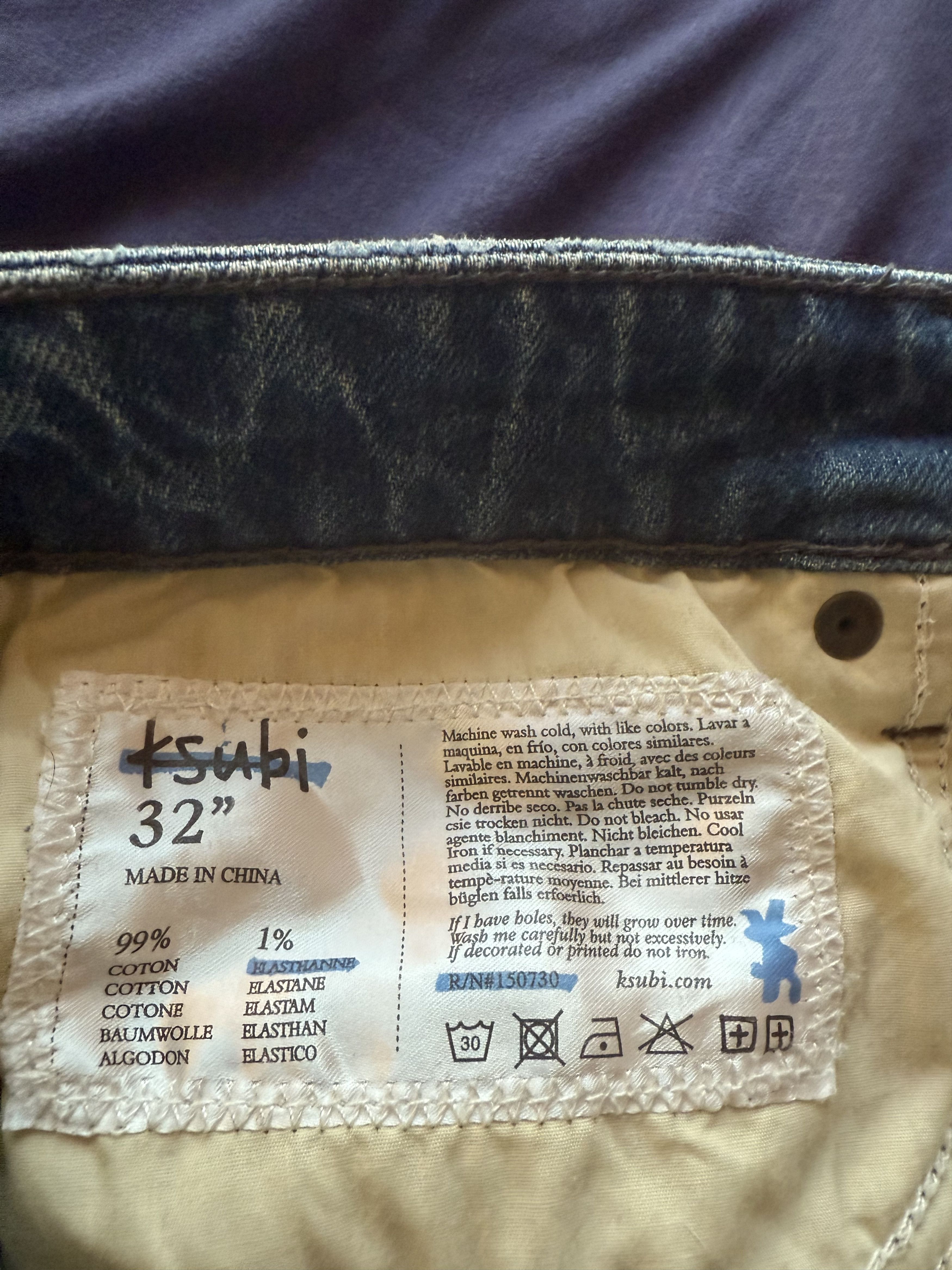 Ksubi Ksubi van winkle size 32 new with tags Size US 32 / EU 48 - 4 Thumbnail