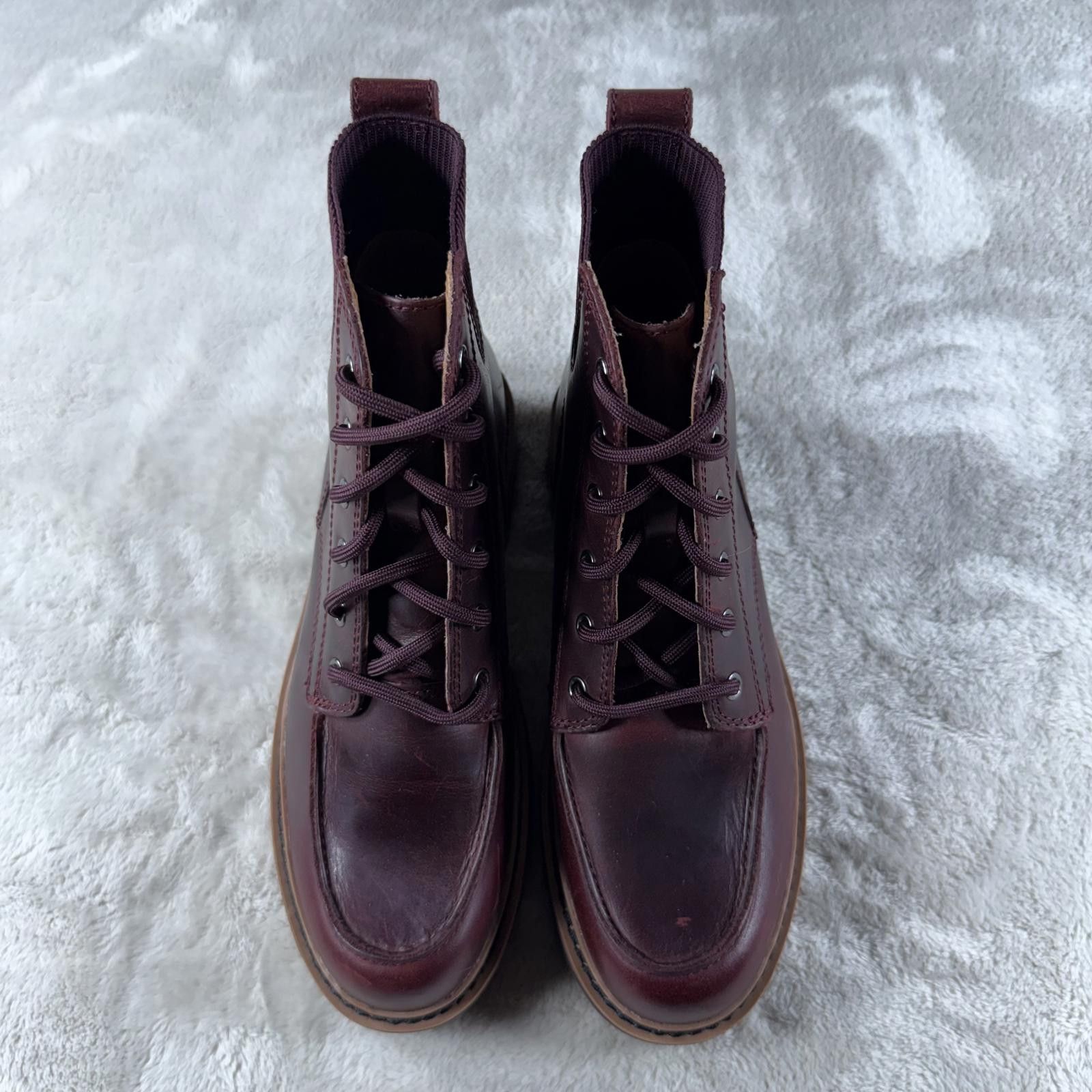 Clarks Clarks Boots Women's 6.5 Burgundy NWOT Orianna Mid Leather Size US 6.5 / EU 39-40 - 2 Thumbnail