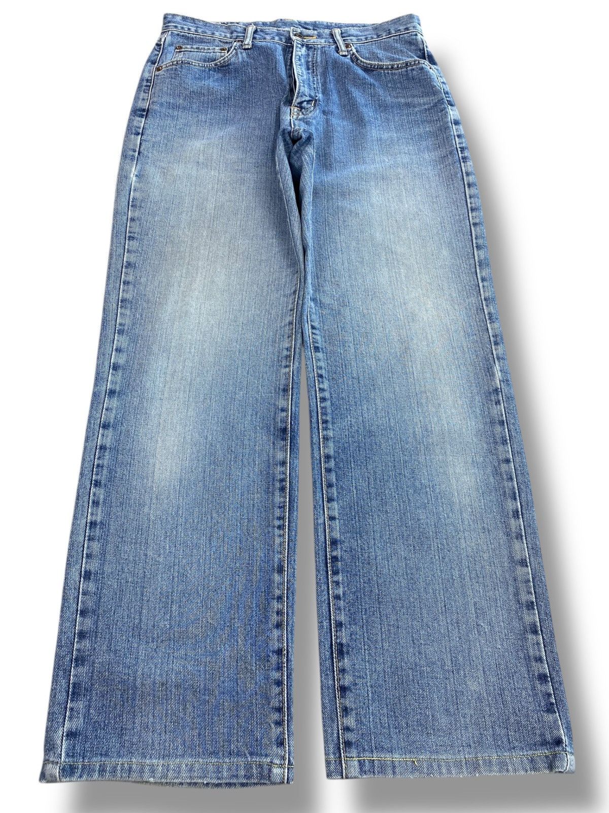 Edwin Light Wash Straight Leg Style Jeans