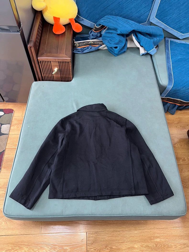 Loewe LOEWE Men's Wool Jacket with Leather Pockets, Size 52 Size US L / EU 52-54 / 3 - 7 Thumbnail