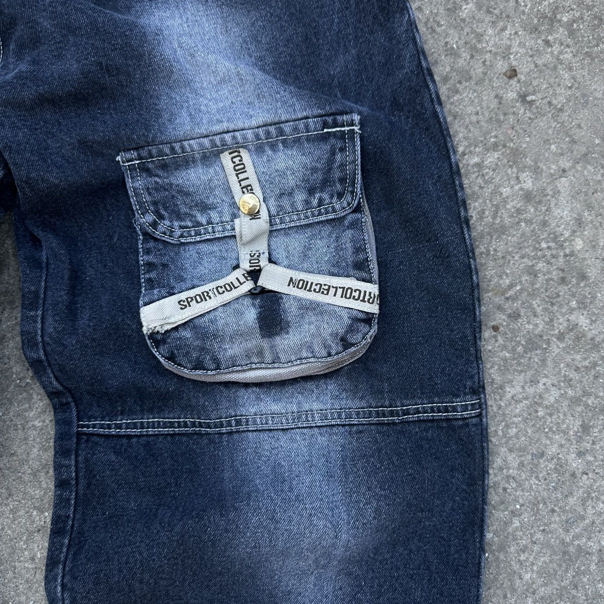 Number (N)ine Vintage Rap Jeans Crazy Fit Y2K 00s USA Size 33 Size US 33 - 7 Thumbnail