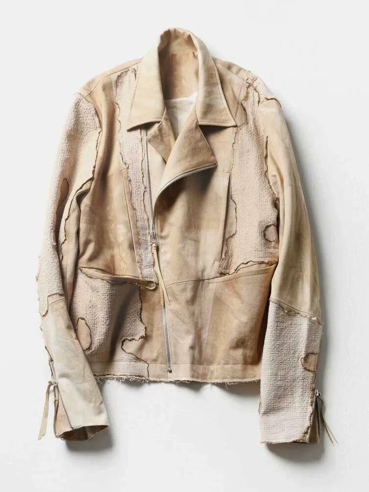 Professor.E Limited Edition Burnt Stitch Motorcycle Jacket Size US S / EU 44-46 / 1 - 1 Thumbnail