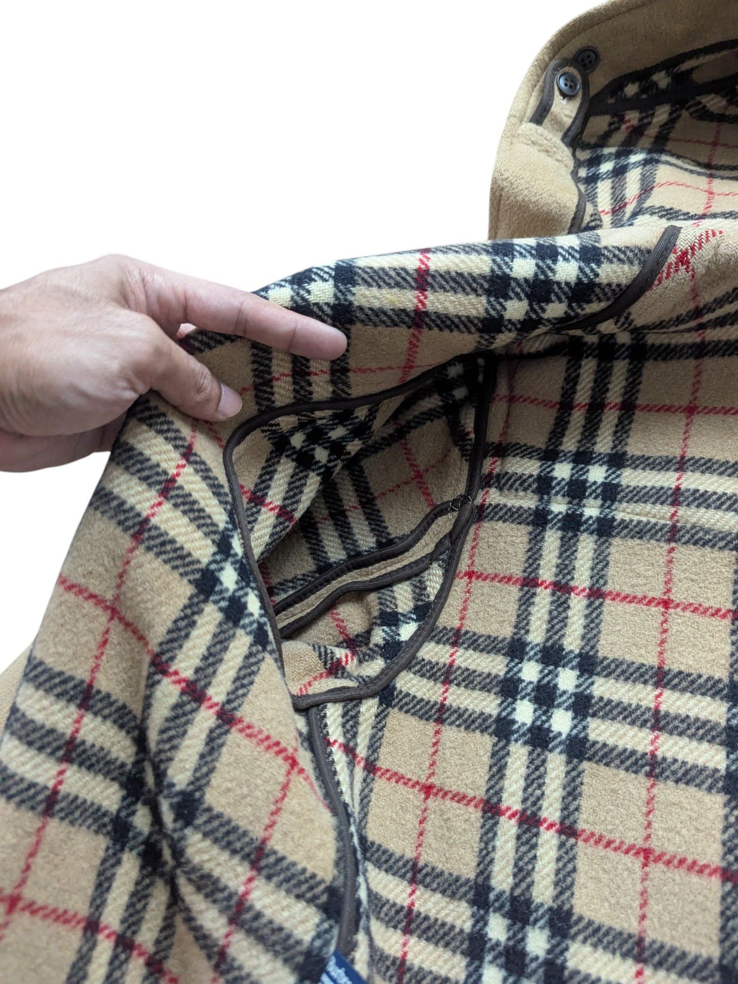 Burberry Authentic Burberry Wool Duffle Coat Hoodie Size US M / EU 48-50 / 2 - 20 Thumbnail