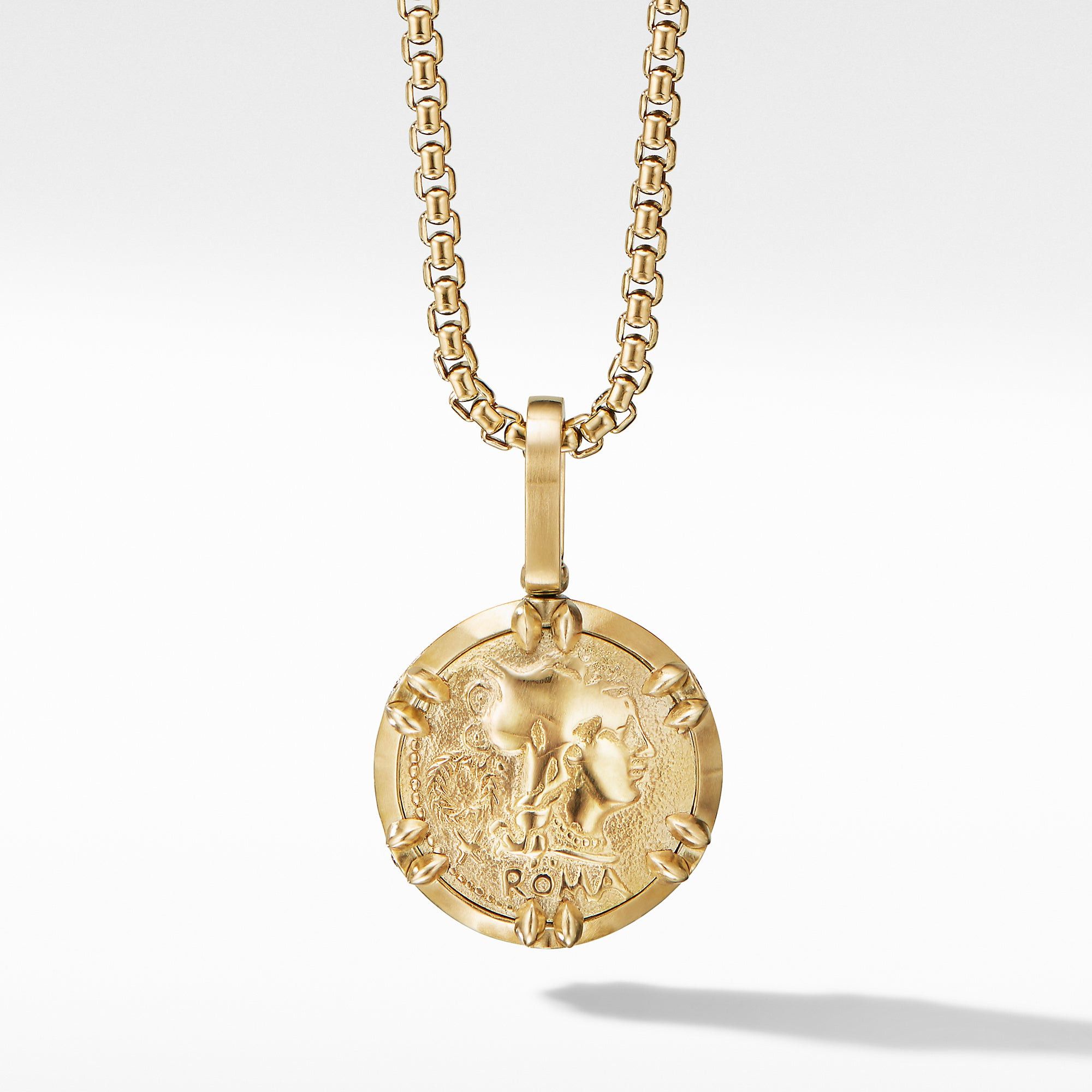 David Yurman o1w1db10526 D25418M /Size 6 /Roman Reversible in Golden Size ONE SIZE - 1 Thumbnail