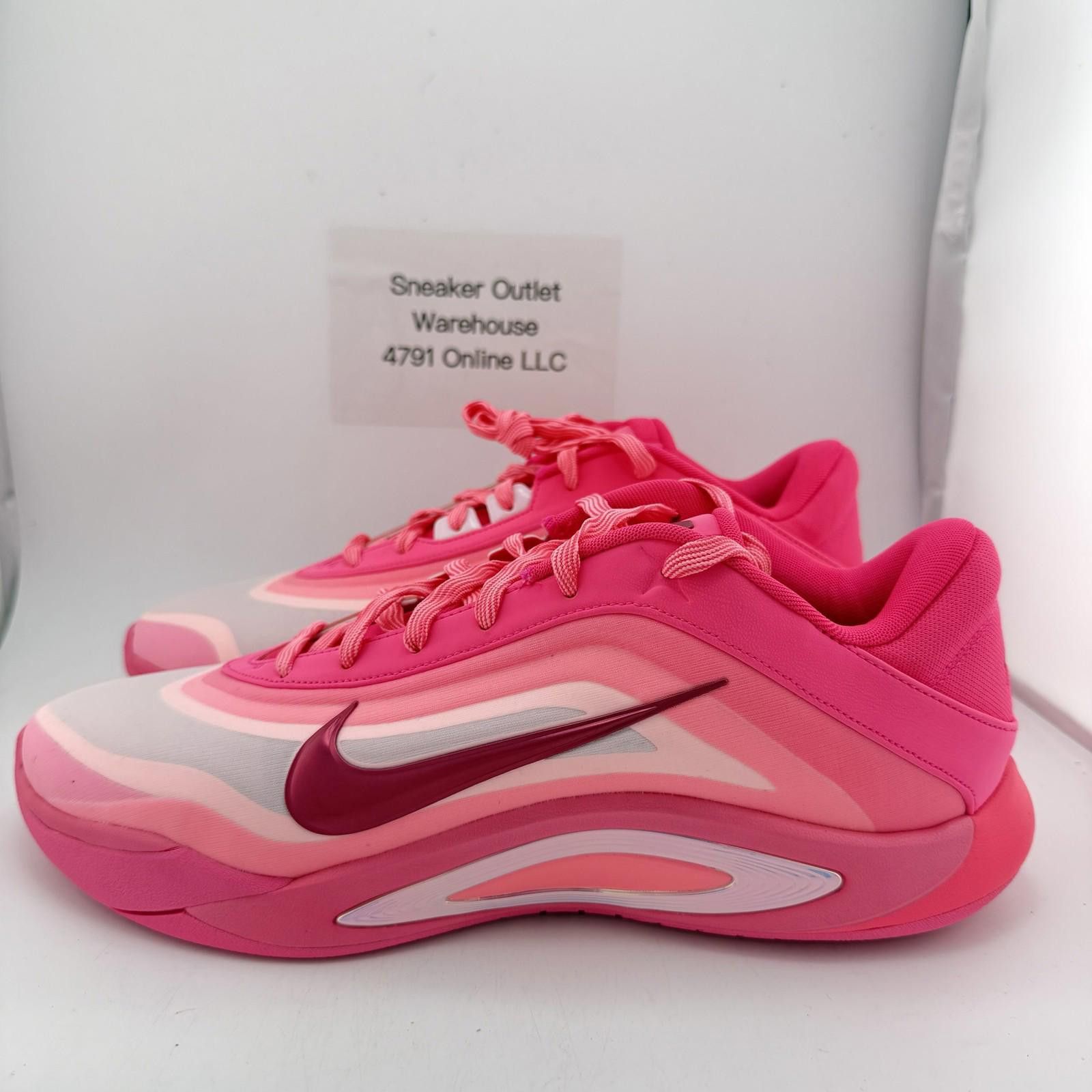 Nike Nike Aja Wilson A'One Pink Aura US 14 New FZ8605-601 Size US 14 / EU 47 - 2 Thumbnail
