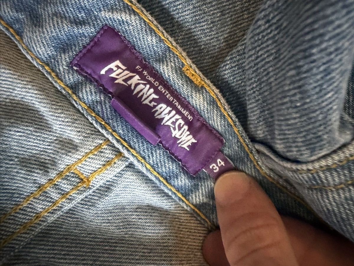 Fucking Awesome Fucking Awesome FA hamerlee jeans Size US 33 - 10 Thumbnail