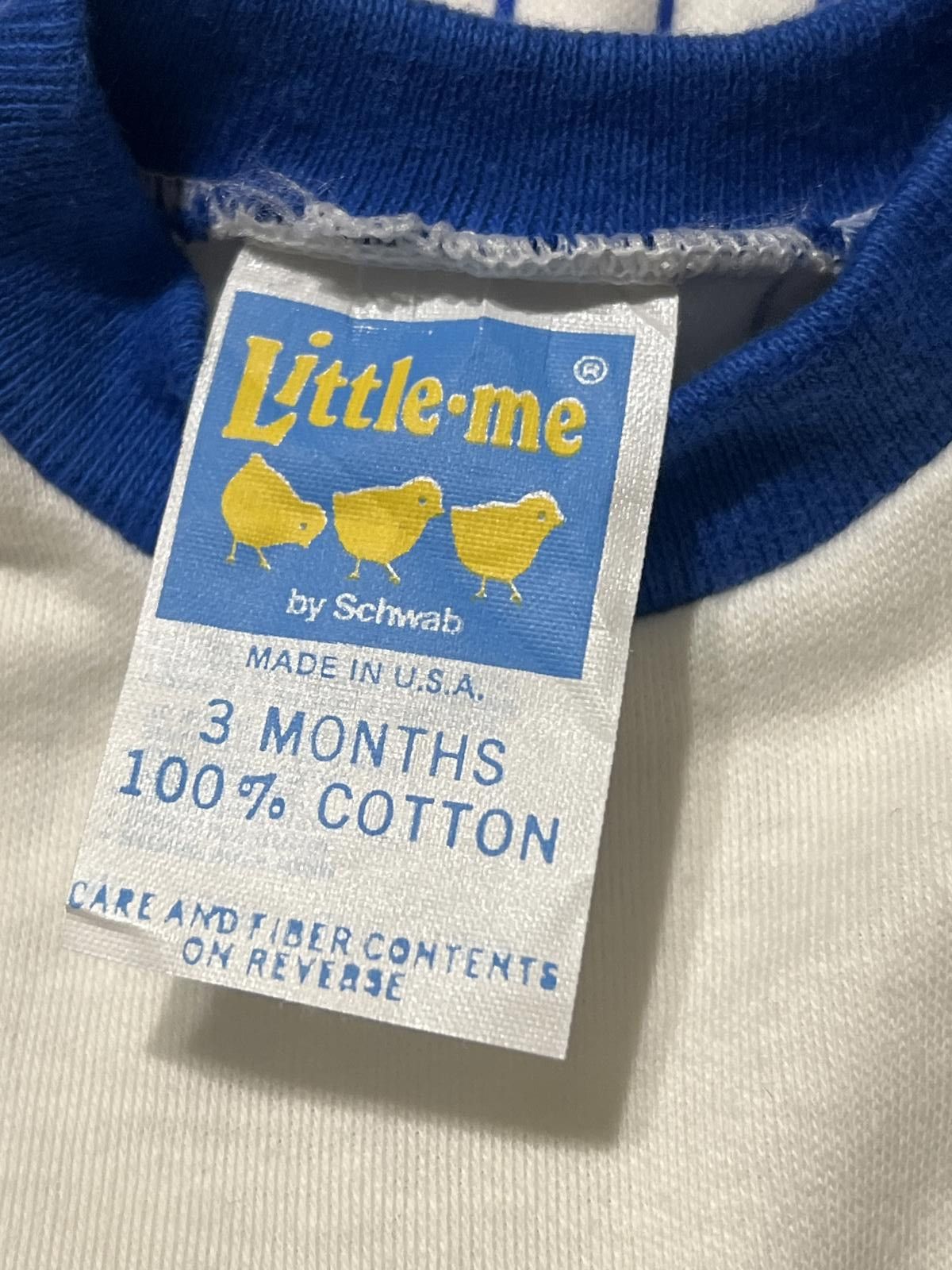 Other Little me Vintage Cotton Baseball Romper Bear Applique Size US 26 / EU 42 - 4 Thumbnail