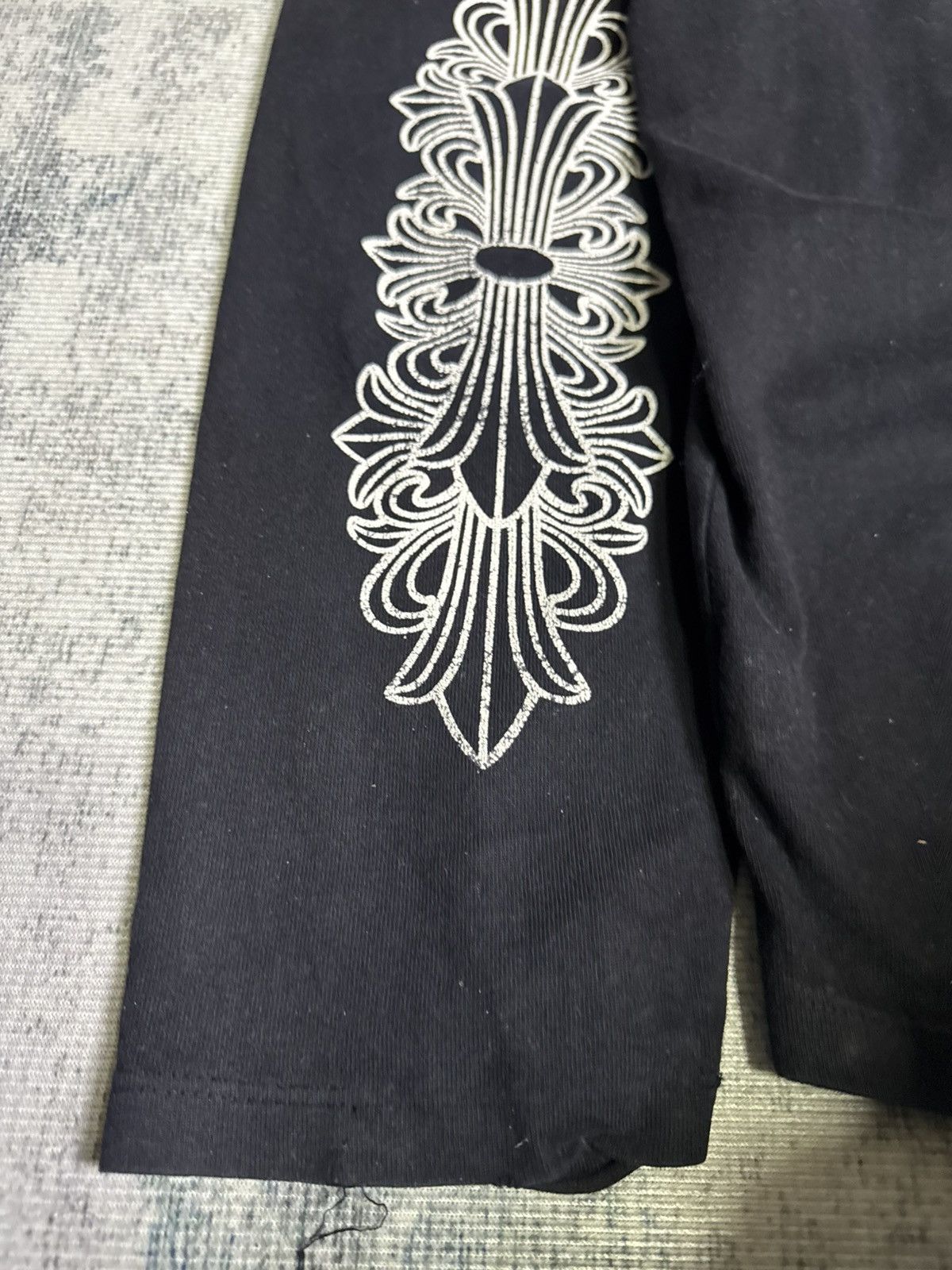 Chrome Hearts RARE! VIRGIL CHROME FLORAL LONG SLEEVES Size US XL / EU 56 / 4 - 11 Thumbnail