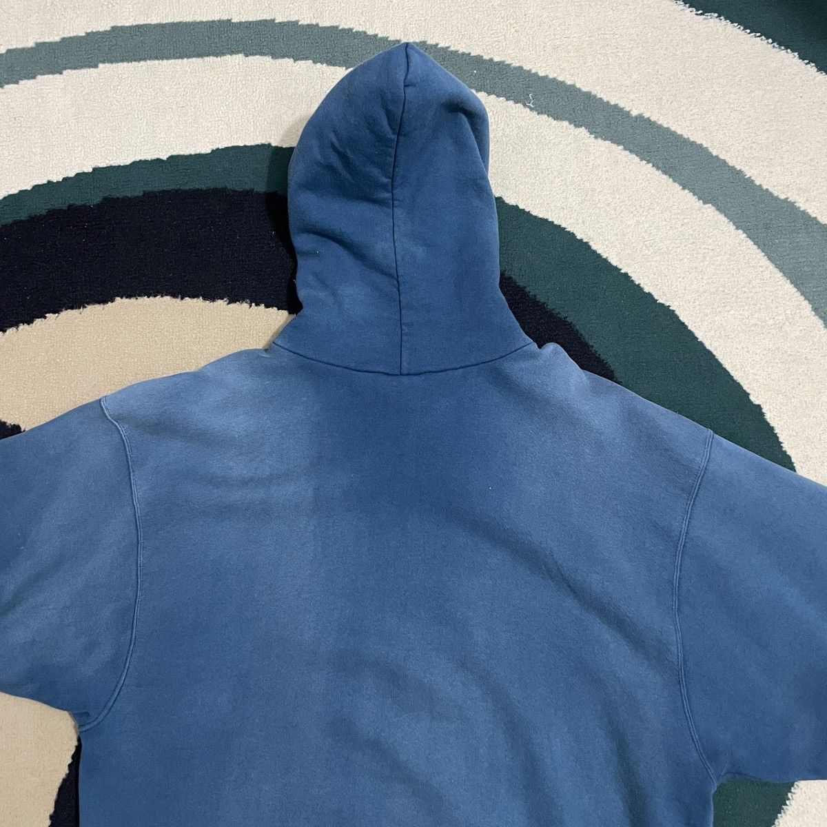 Japanese Brand 🔥 RARE 90s NIKE TONAL HOODIE MINI SWOOSH ✅ Size US L / EU 52-54 / 3 - 8 Thumbnail
