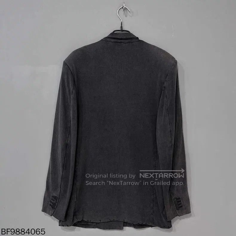 Balenciaga Balenciaga Distressed Worn-Out Blazer. Size US M / EU 48-50 / 2 - 2 Thumbnail