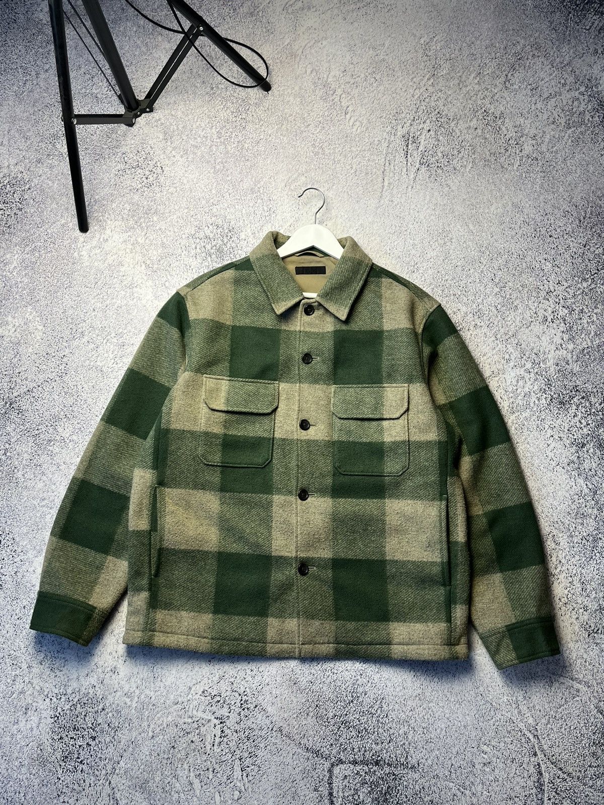 Flannel Vintage Uniqlo Flannel Shirt Japanese Size M Size US M / EU 48-50 / 2 - 4 Thumbnail