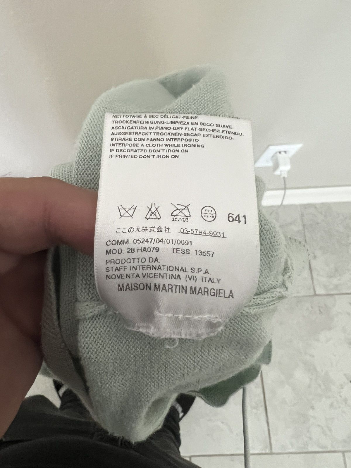 Maison Margiela ⑭ 2009SS hammer sleeve suede elbow patch crewneck M Size US M / EU 48-50 / 2 - 9 Thumbnail