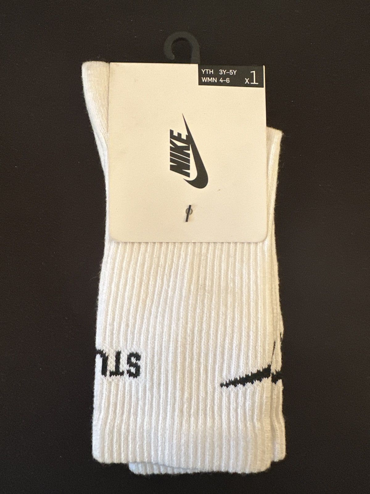 Nike × Stussy Size Small Nike x Stussy Dri-Fit Socks Size ONE SIZE - 2 Thumbnail