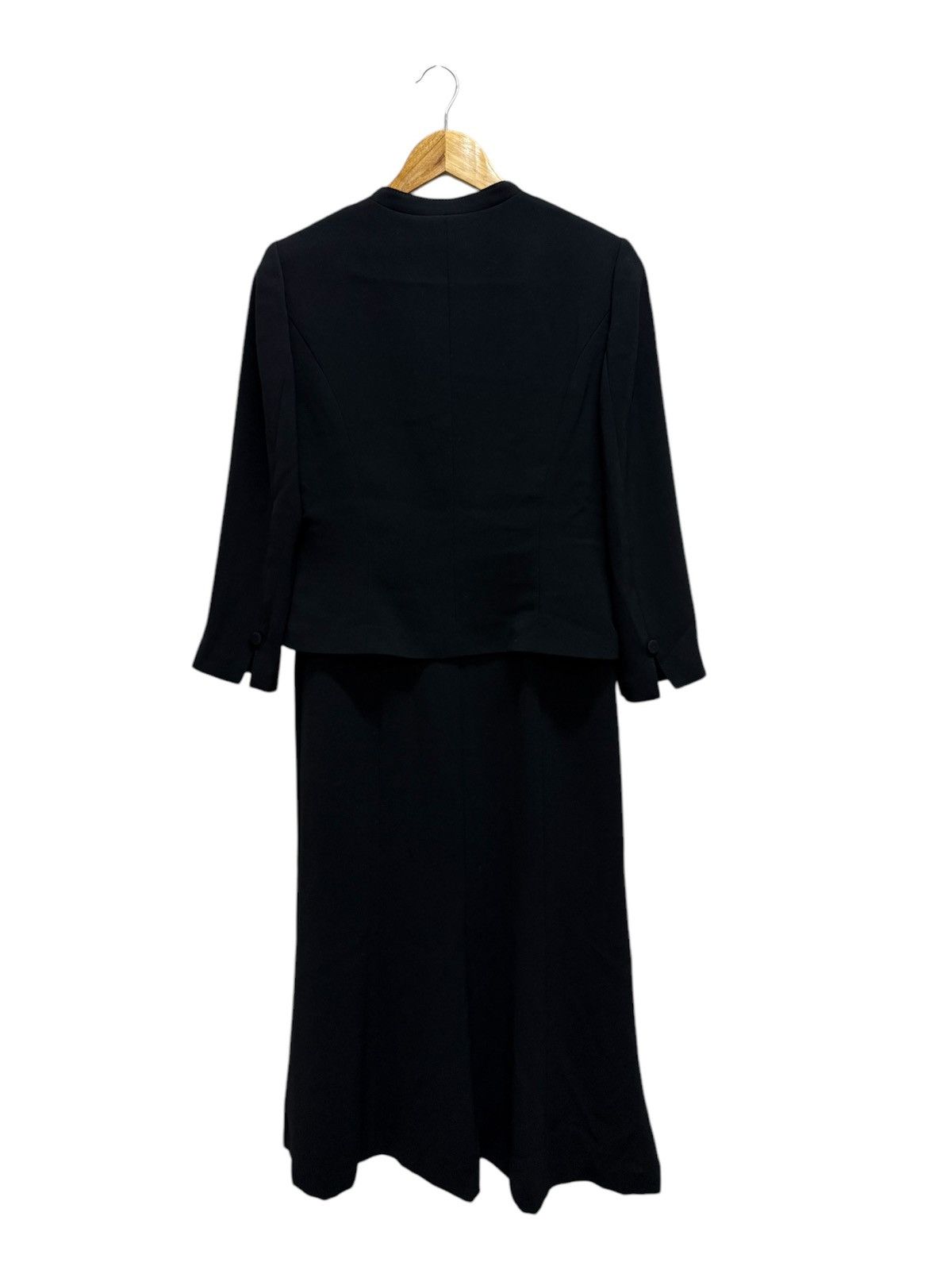 Aquascutum Aquascutum Black Formal Dress Open Front Size S / US 4 / IT 40 - 2 Thumbnail