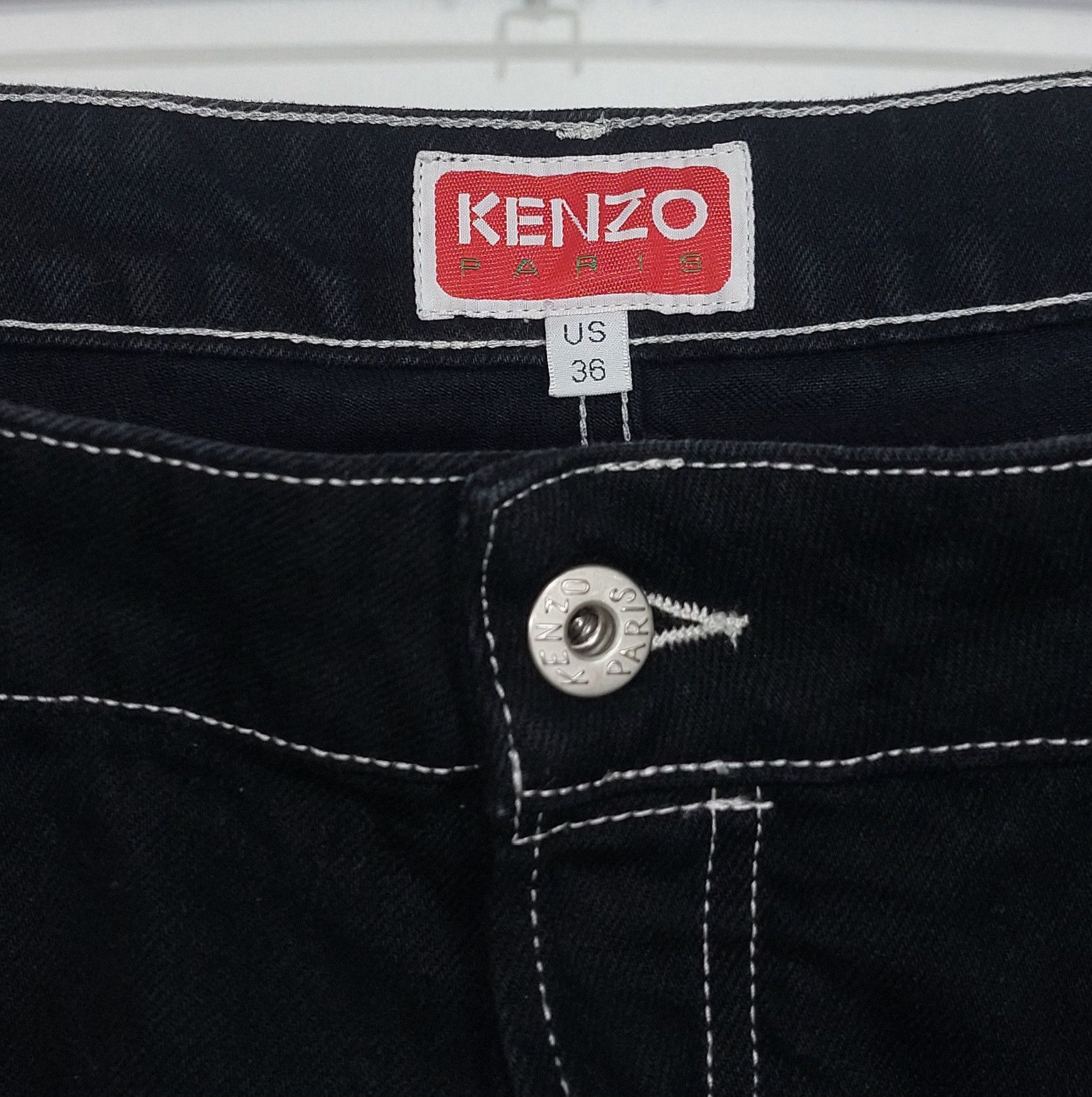 Kenzo bara jeans - black 36 Size US 36 / EU 52 - 2 Thumbnail