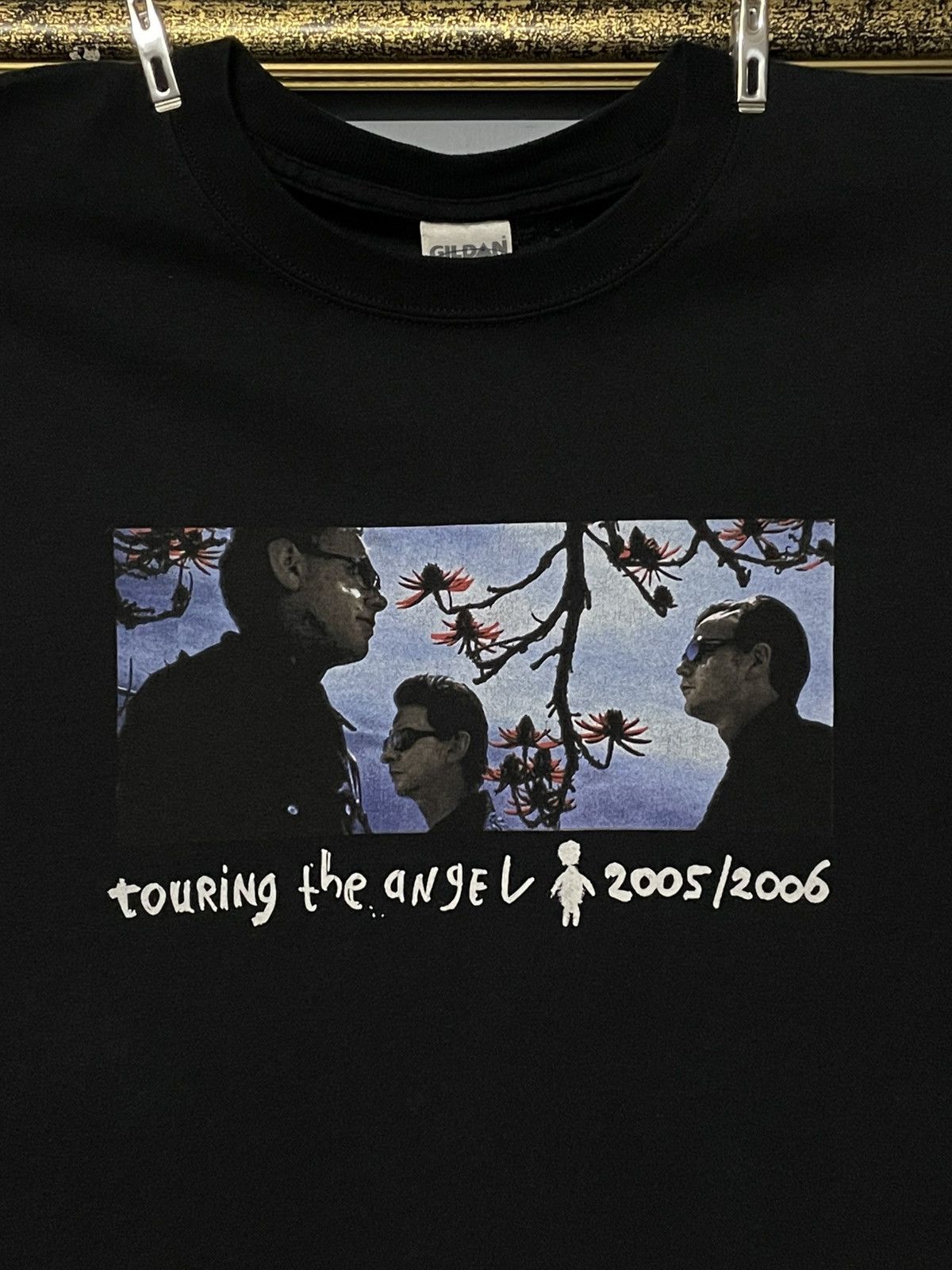 Band Tees Vintage Original Depeche Mode Touring The Angel Graphic Tee Size US L / EU 52-54 / 3 - 5 Thumbnail