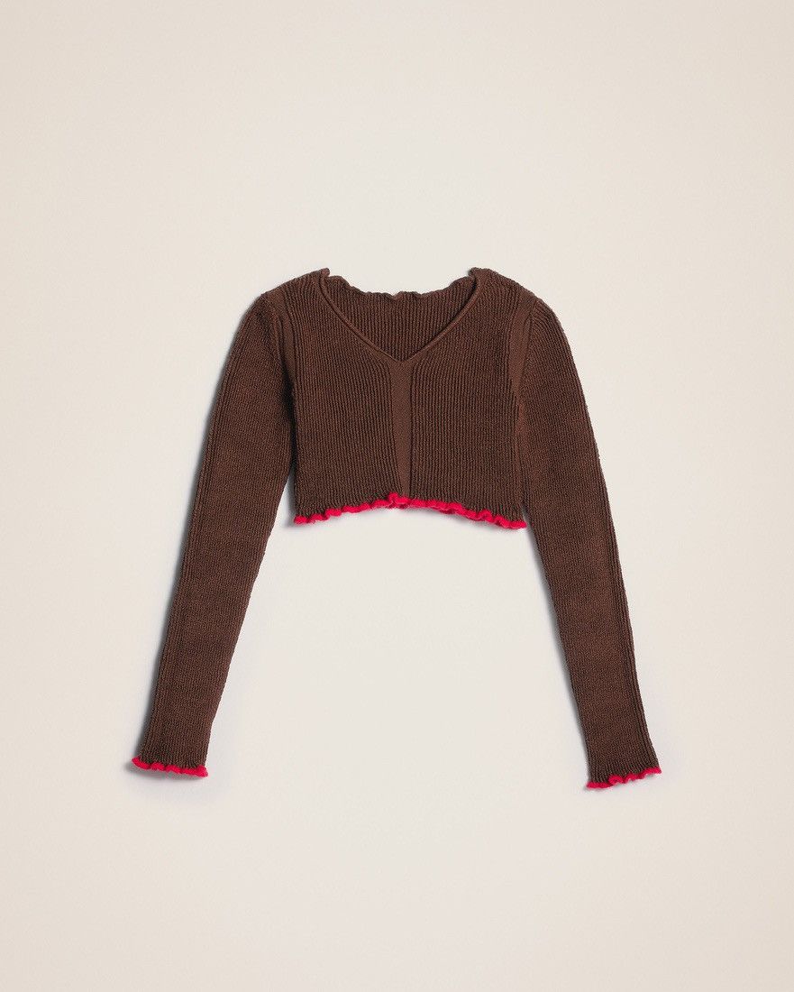 Jacquemus LA MAILLE SANTON CROP JACQUEMUS Size XS / US 0-2 / IT 36-38 - 12 Thumbnail