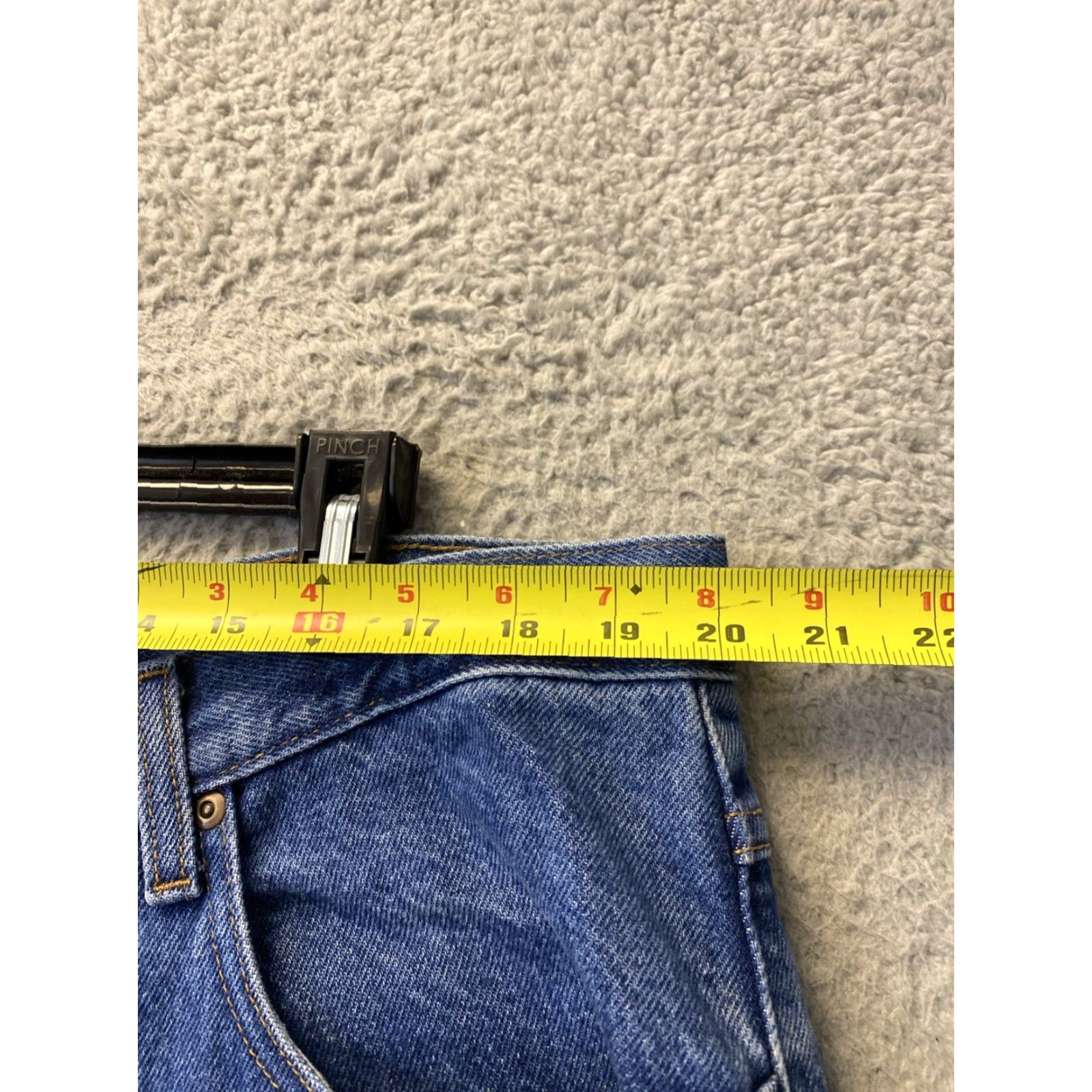 Vintage LL Bean Jeans Adult 40x30 Denim Blue Cotton Regular Mens Size US 40 / EU 56 - 4 Thumbnail