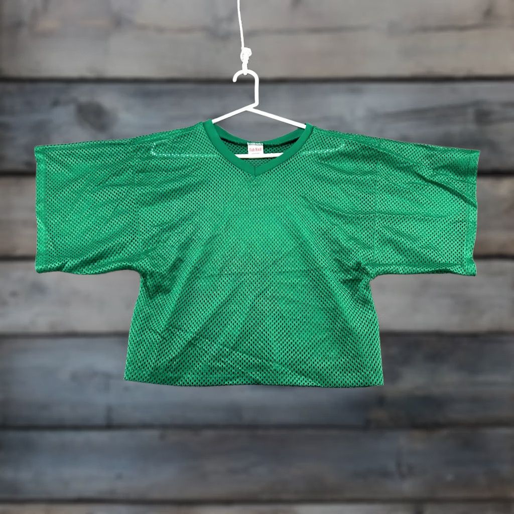 Stussy × Vintage Rare Stussy IST 35 Mesh Football Jersey Small