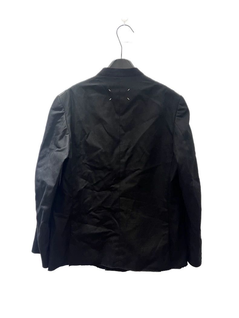 Maison Margiela Maison Margiela Collarless damage suit jacket Size 48R - 2 Thumbnail