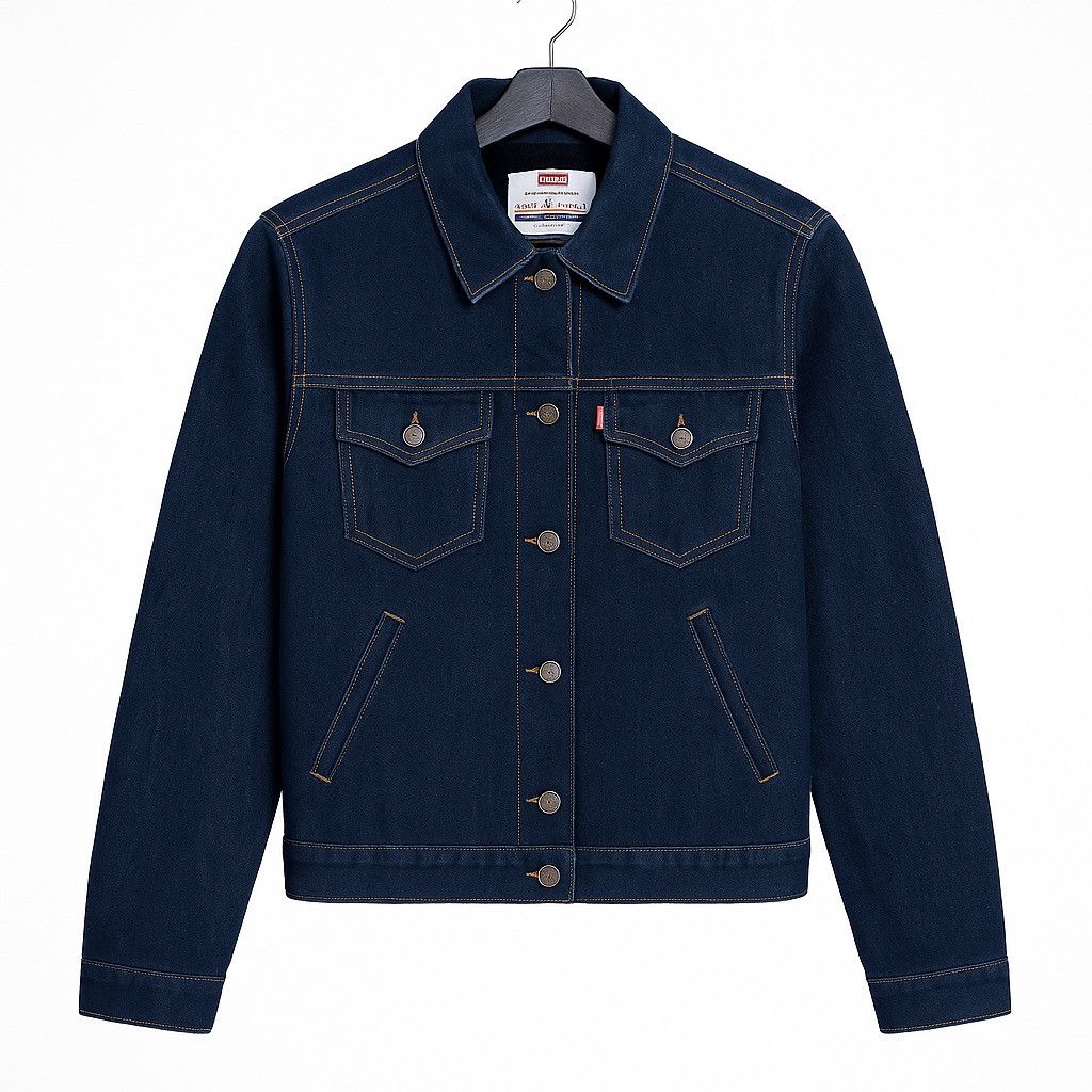 Levi's Vintage Levi’s Women’s Denim Jacket 90s Dark Wash Size M Size US S / EU 44-46 / 1 - 1 Thumbnail