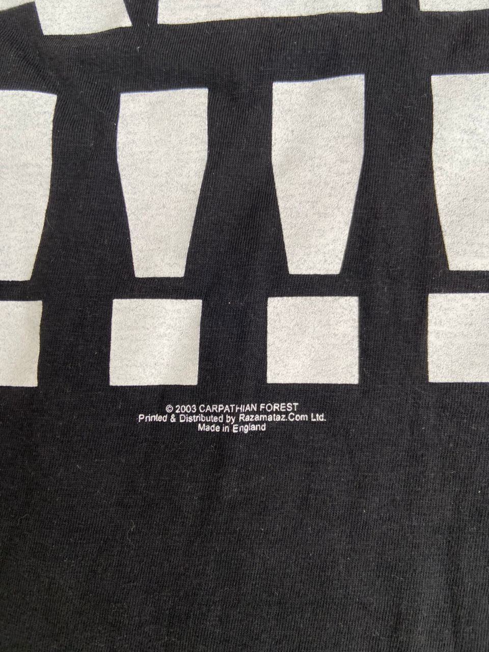 🔥VINTAGE 2003 The carpathian Forest Fuck You All !!! T-shirt