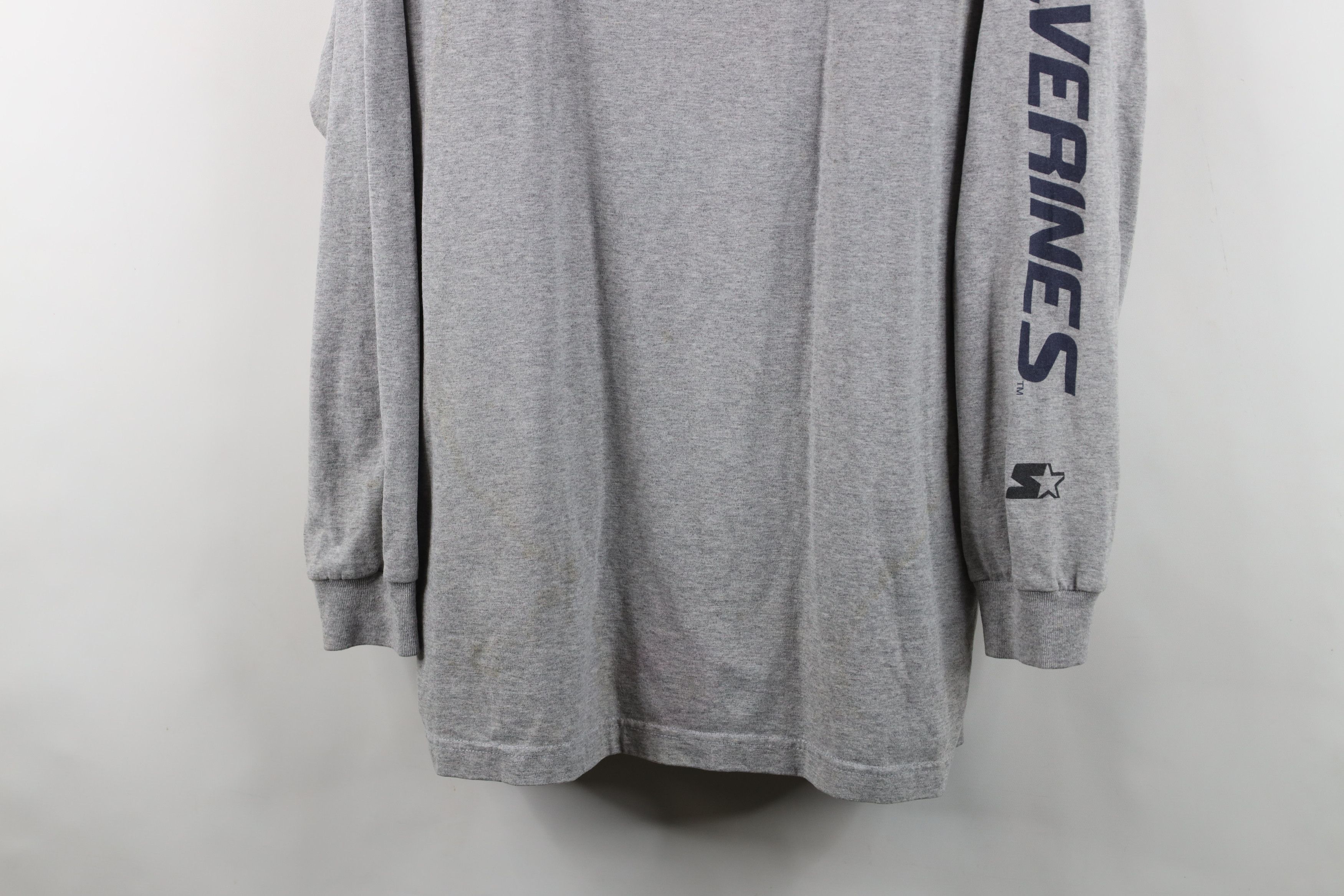 Starter Vintage 90s Starter University Michigan Long Sleeve T-Shirt Size US M / EU 48-50 / 2 - 3 Thumbnail