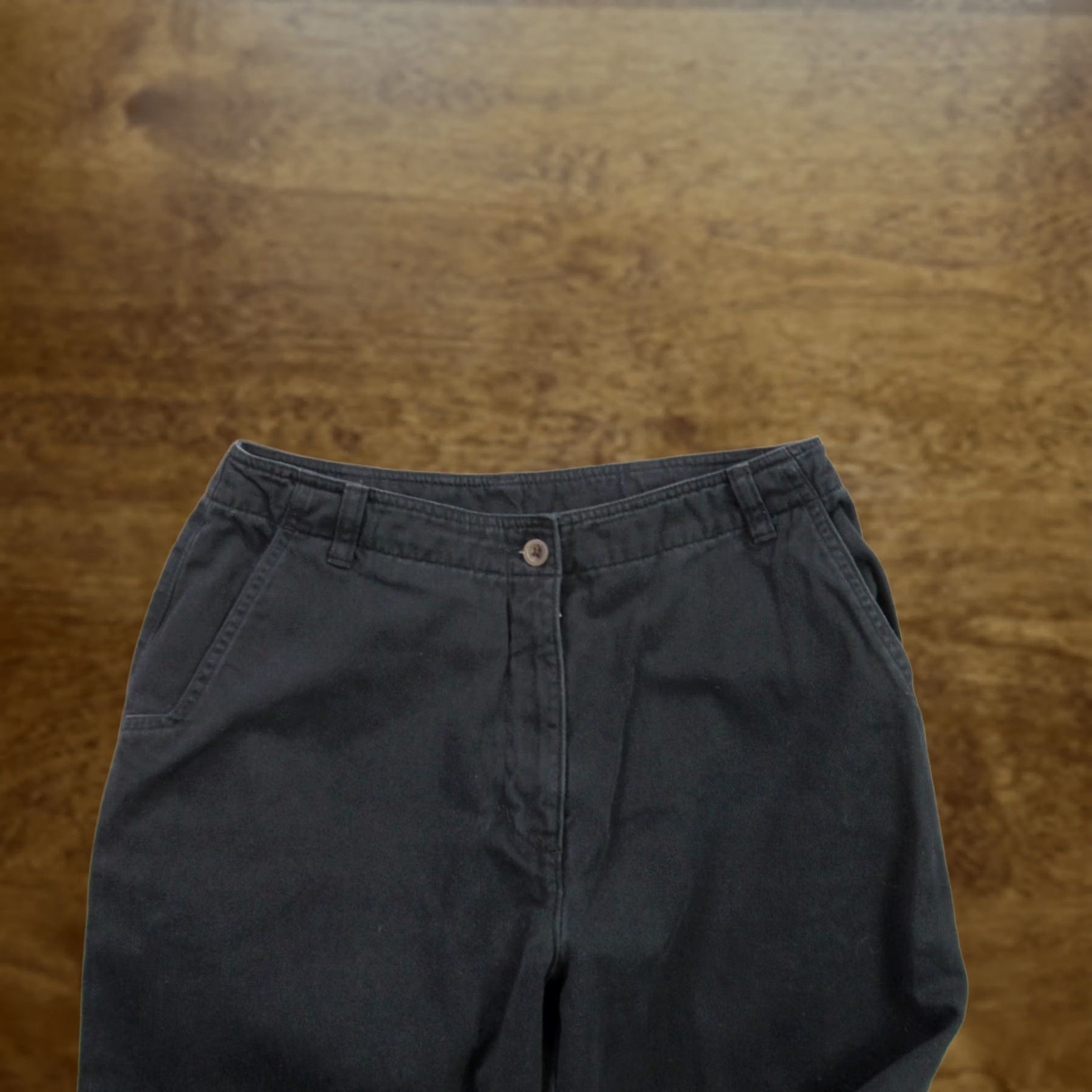 Vintage Woolrich Pants Women 10 Lightweight Straight Leg Chino Blue Shirt? Size 32" / US 10 / IT 46 - 1 Thumbnail
