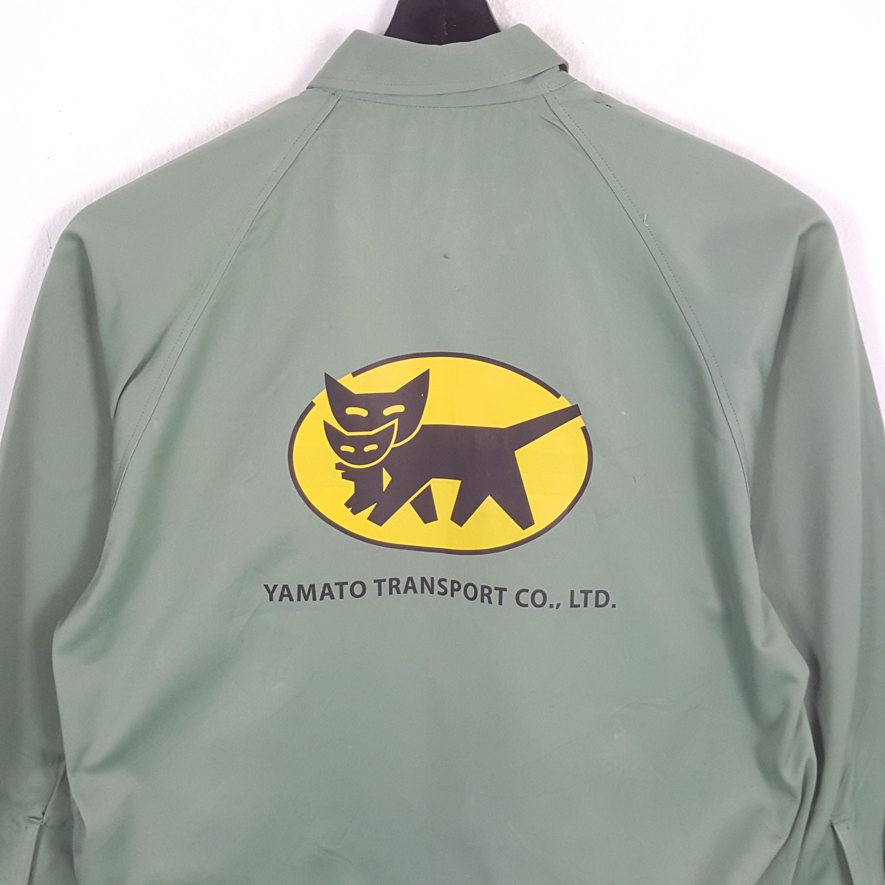 Japanese Brand × Vintage YAMATO TRANSPORT Japanese Workwear Custom Art Jacket Size US L / EU 52-54 / 3 - 2 Thumbnail