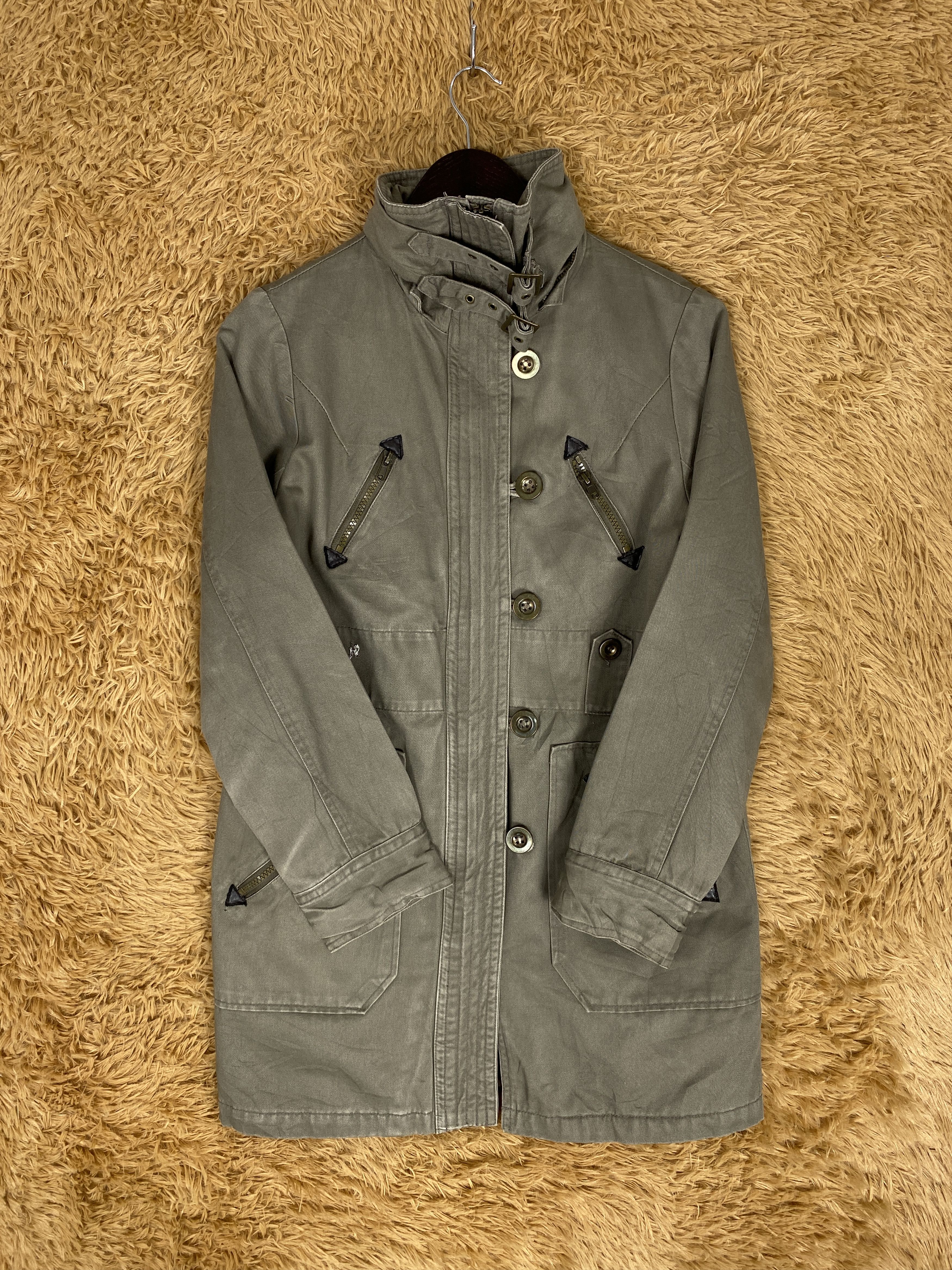 Japanese Brand Vintage Celegossip Quilted Lining Long Jacket J2279 Size US S / EU 44-46 / 1 - 5 Thumbnail