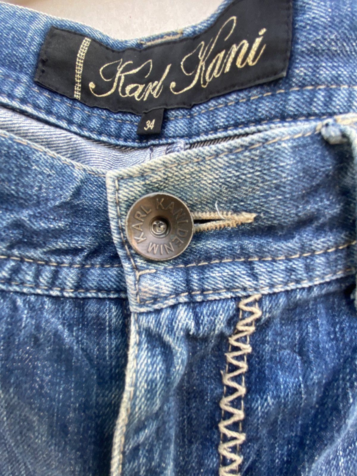Karl Kani vintage KARL KANI jeans, blue, W 36 TB 01 Size US 36 / EU 52 - 3 Thumbnail