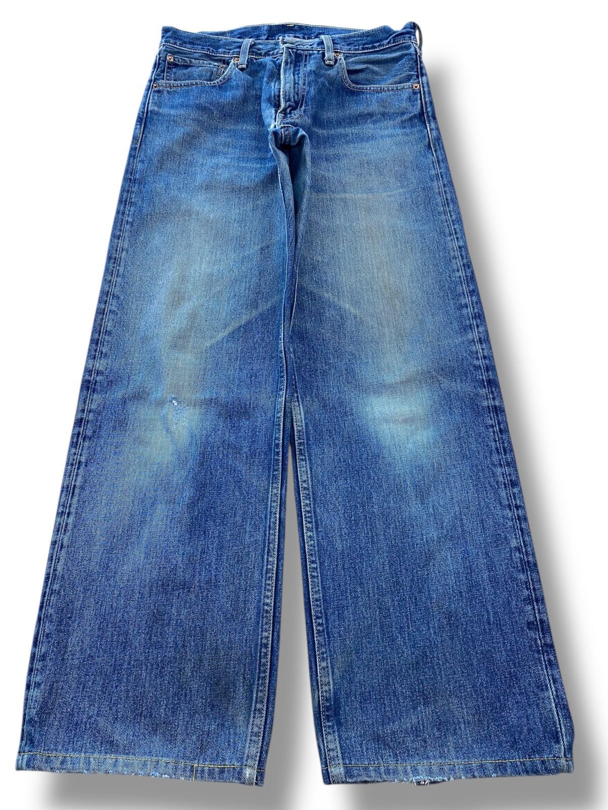 Levi's 501 jeans Faded High-waisted Style Straight Leg Jeans