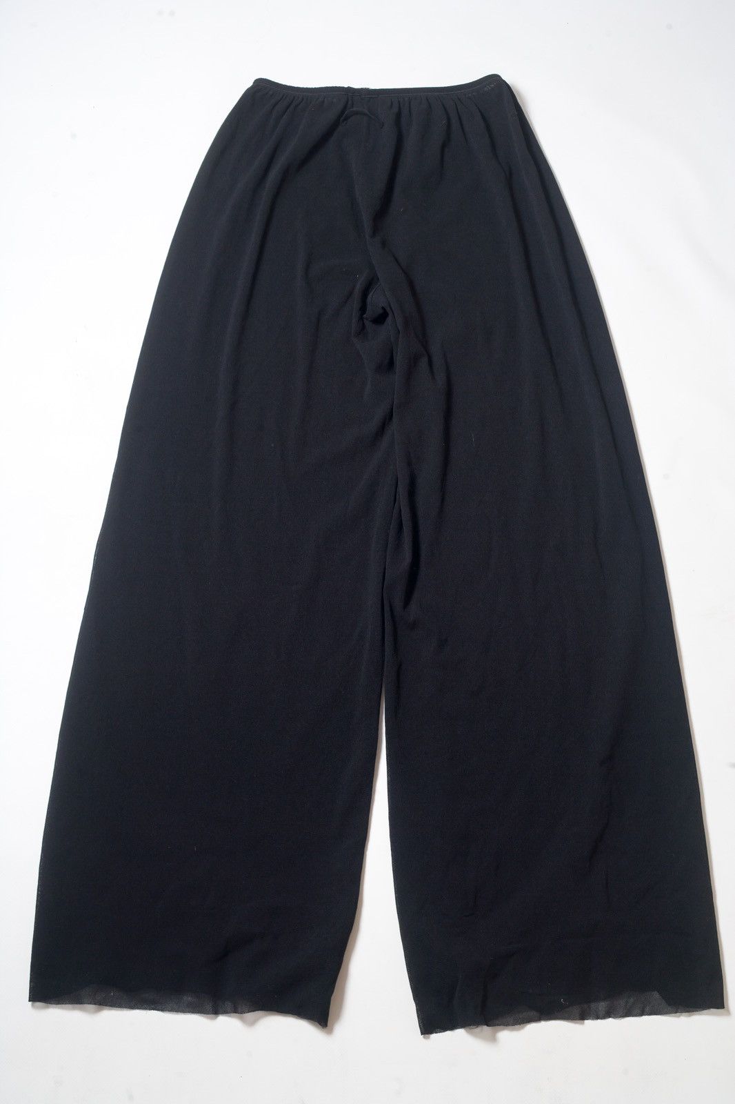 Jean Paul Gaultier Jean Paul Gaultier Womens Elastic Waist Wide Leg Mesh Pants Size 32" / US 10 / IT 46 - 7 Thumbnail
