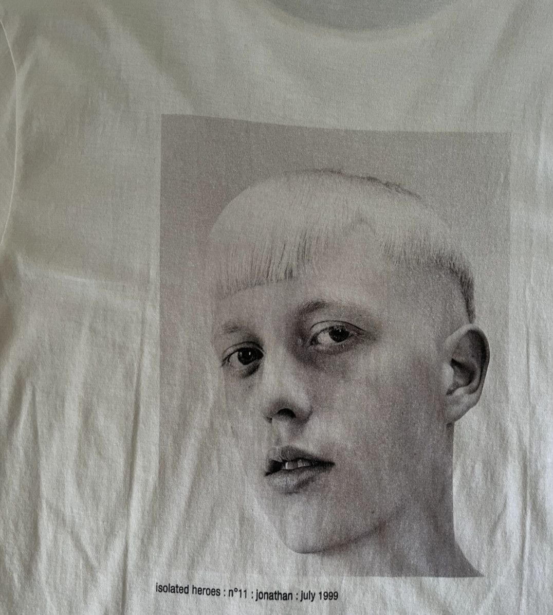 Raf Simons Raf Simons Isolated Hero Archive White Short Sleeve T-Shirt Size US L / EU 52-54 / 3 - 2 Thumbnail