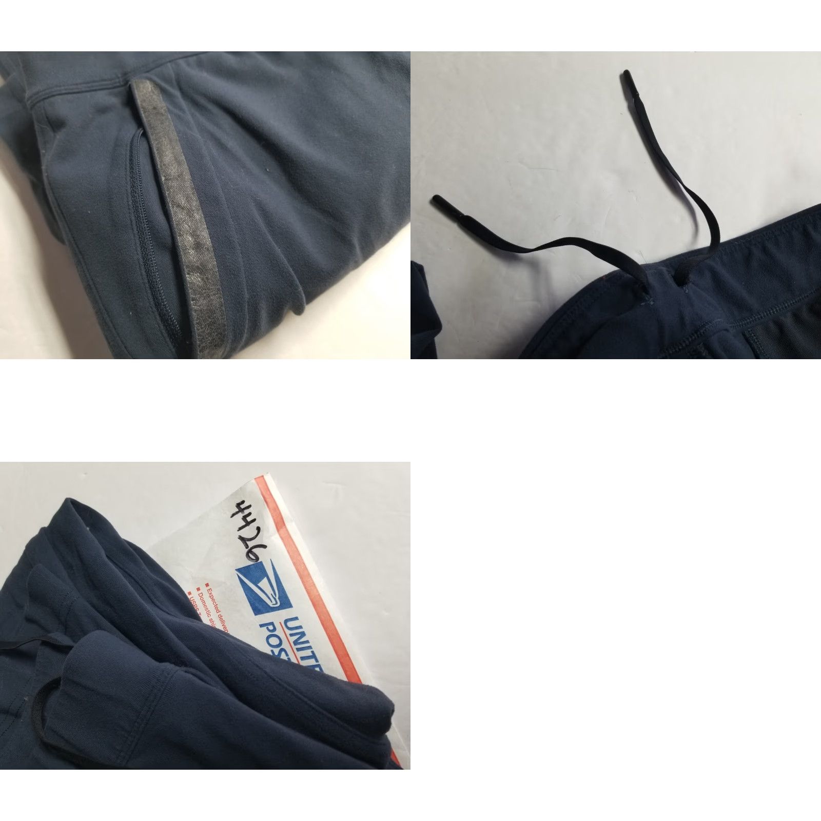 Lululemon Lululemon Seawall Track Pants Mens Medium Blue Nylon Polyester Spandex Joggers Athletic Cross Training Running Gym Pockets Size US 31 - 8 Thumbnail