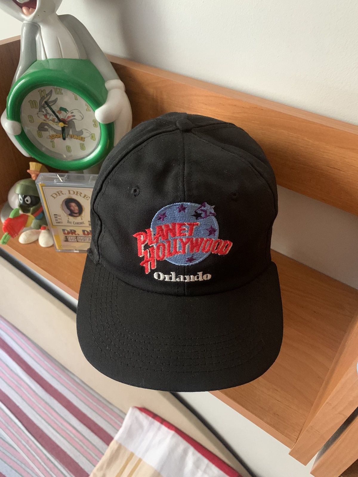 Planet Hollywood × Vintage 80/90s Vintage Planet Hollywood Orlando Snapback Hat Size ONE SIZE - 1 Thumbnail