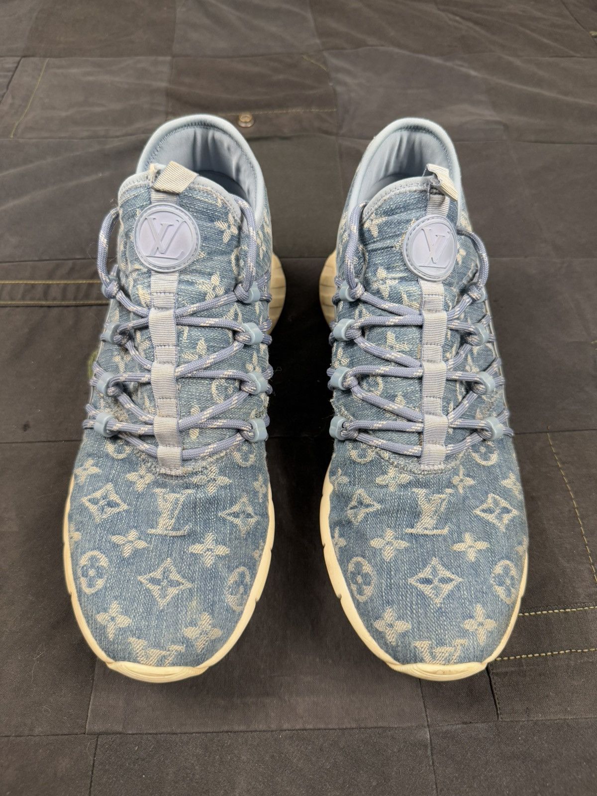 Louis Vuitton Monogram Denim Sneakers Size US 9 / EU 42 - 2 Thumbnail