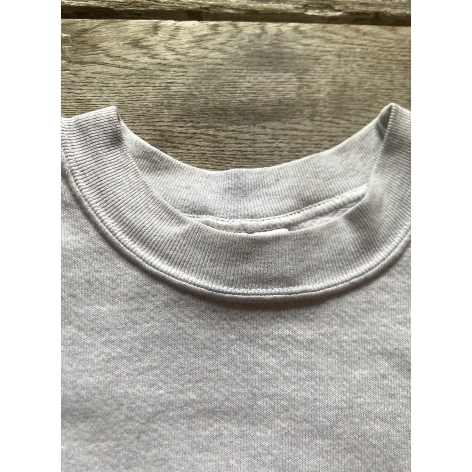 MOTHER VINTAGE Blessed Mother Teresa School Gray Sweatshirt Mens Medium Royal Park Sweatshirt Long Sleeve Crew Neck Cotton Blend Pullover Size US M / EU 48-50 / 2 - 3 Thumbnail