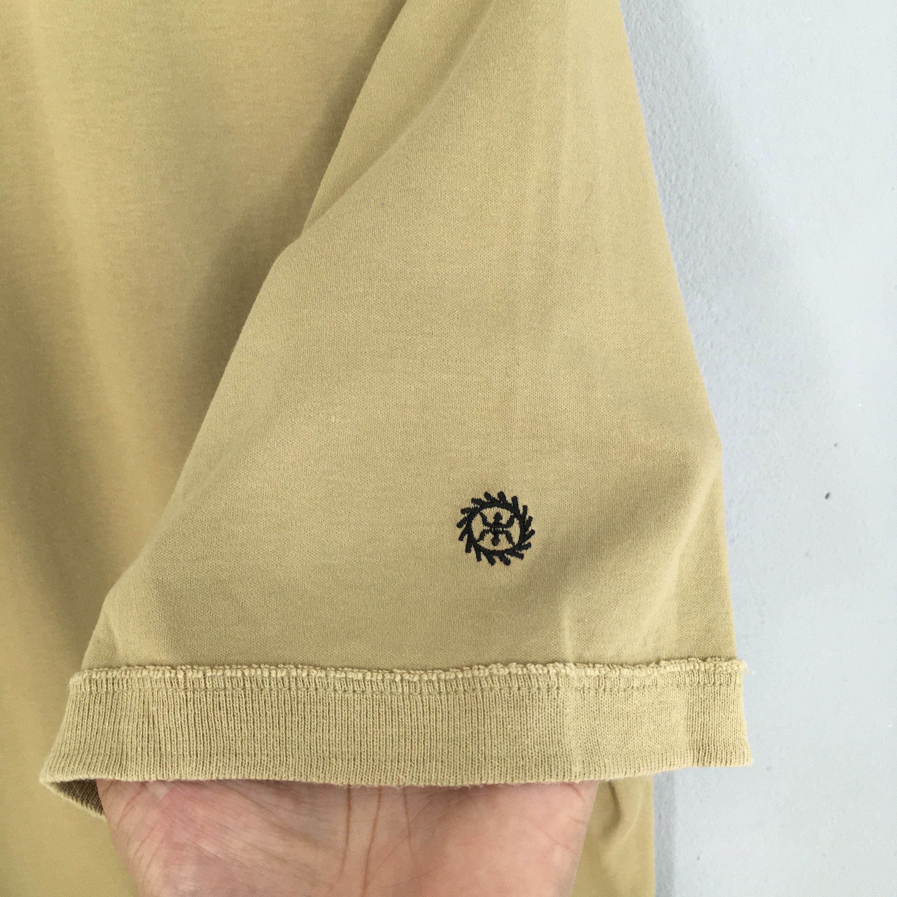 Wtaps Vintage Wtaps Japan Plain Khaki Polos Shirt Large Size US L / EU 52-54 / 3 - 10 Thumbnail