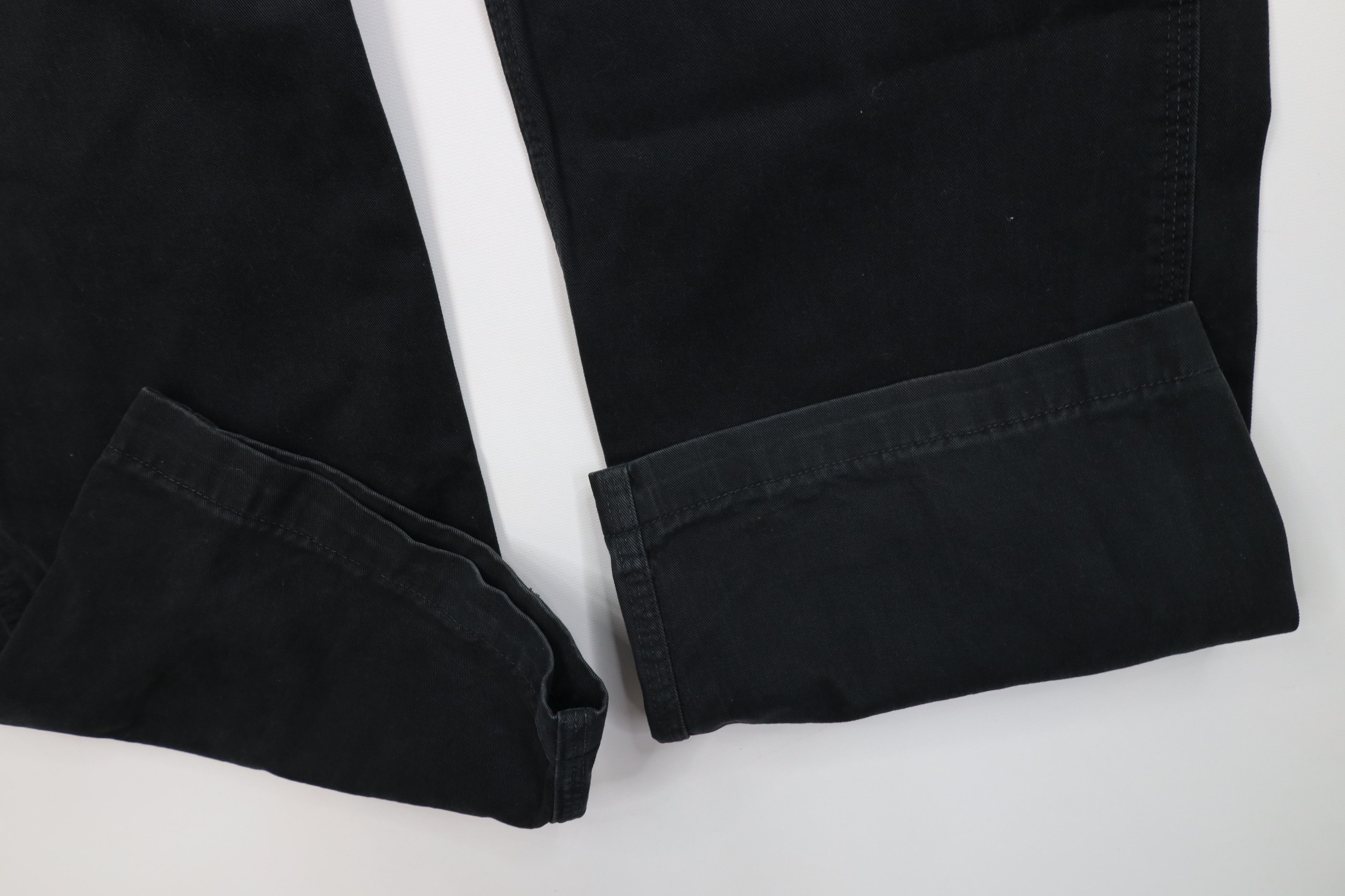 Carhartt Vintage Y2K Carhartt Wide Leg Dungaree Pants Black Cotton Size US 40 / EU 56 - 6 Thumbnail