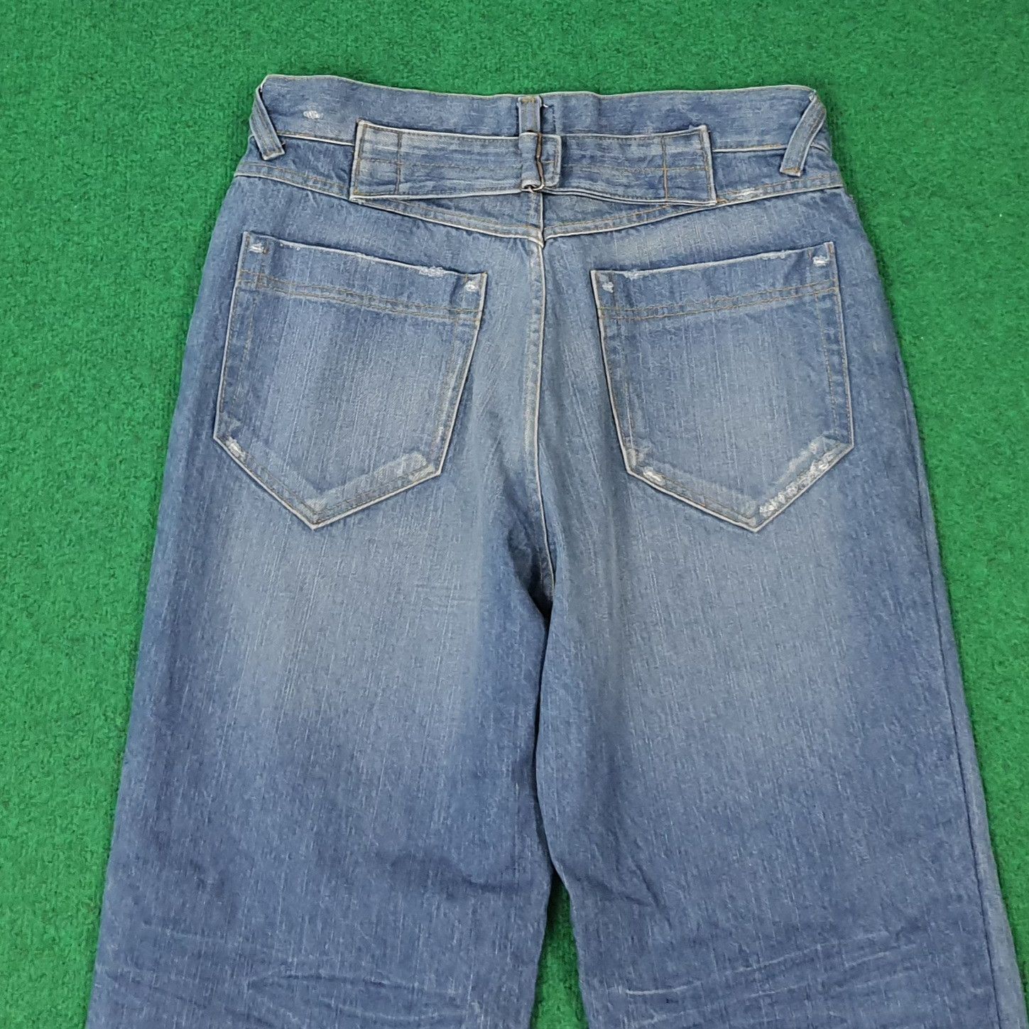 Number (N)ine Vintage Number Nine Japan Straight Denim Jeans C272N4 Size US 33 - 4 Thumbnail