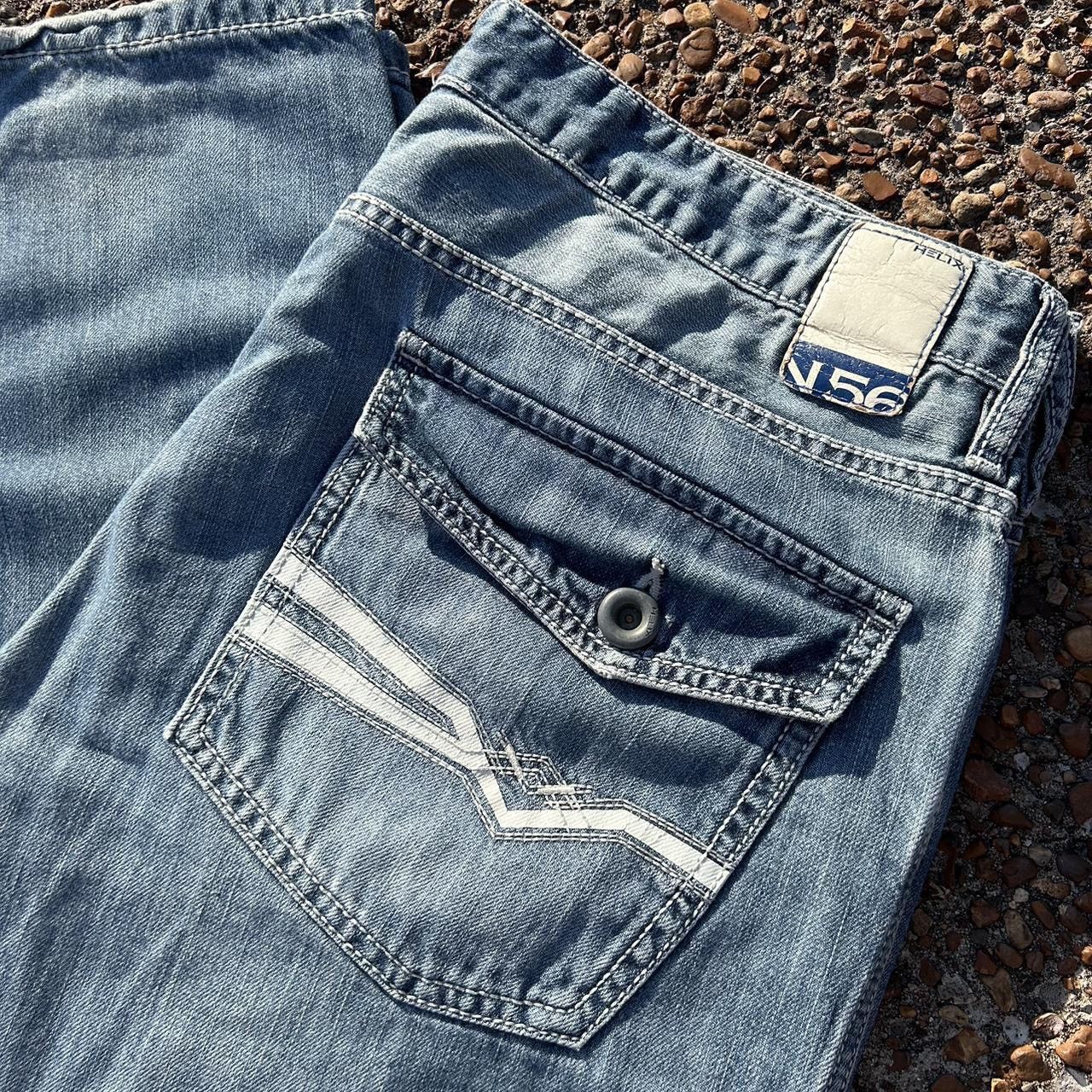 Helix Boot cut blue jeans Size US 36 / EU 52 - 5 Thumbnail