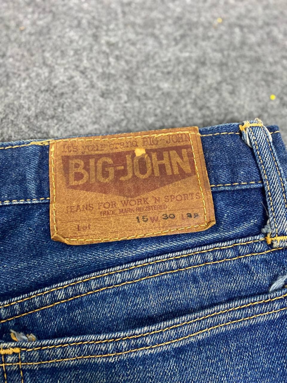 Big John vintage big john bootcut flare denim nice design Size US 31 - 4 Thumbnail