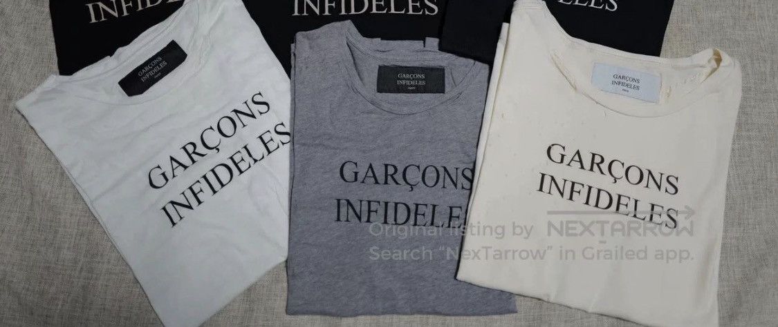 GARCONS INFIDELES Garcons Infideles Distressed T. Size US S / EU 44-46 / 1 - 1 Preview