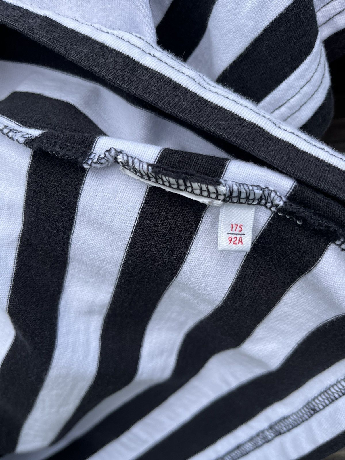 Aape 🔴 AAPE BY A BATHING APE BAPE STRIPED TEE LOGO OG SHIRT Size US M / EU 48-50 / 2 - 6 Thumbnail