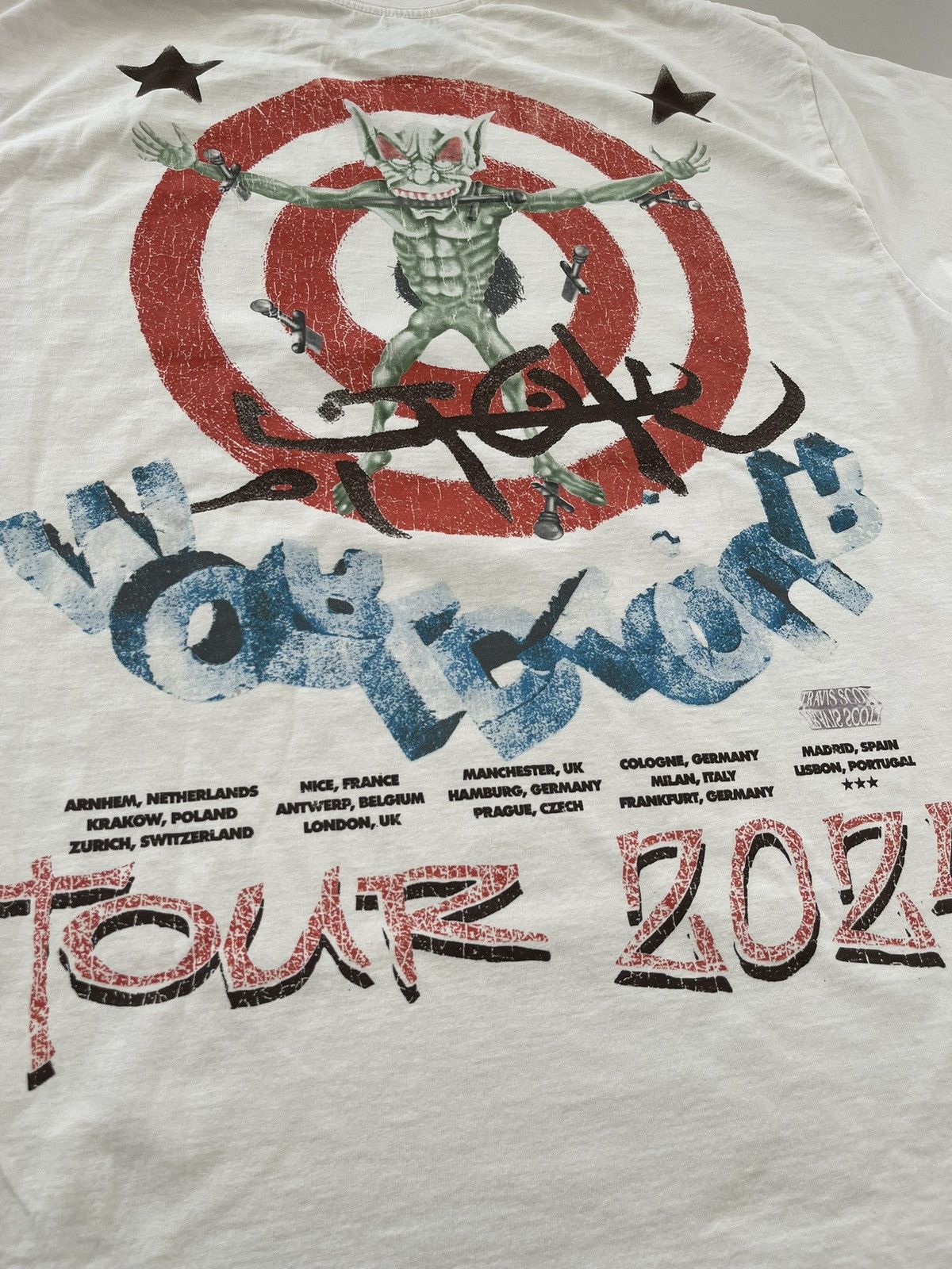 Travis Scott Travis Scott Circus Maximus Euro 2024 Tour Merch Shirt XL Size US XL / EU 56 / 4 - 4 Thumbnail