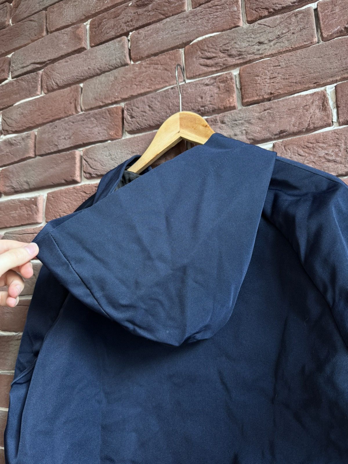 Acne Studios Acne Studios Cropped Boxy Jacket Like Active Workwear Navy M Size US M / EU 48-50 / 2 - 5 Thumbnail