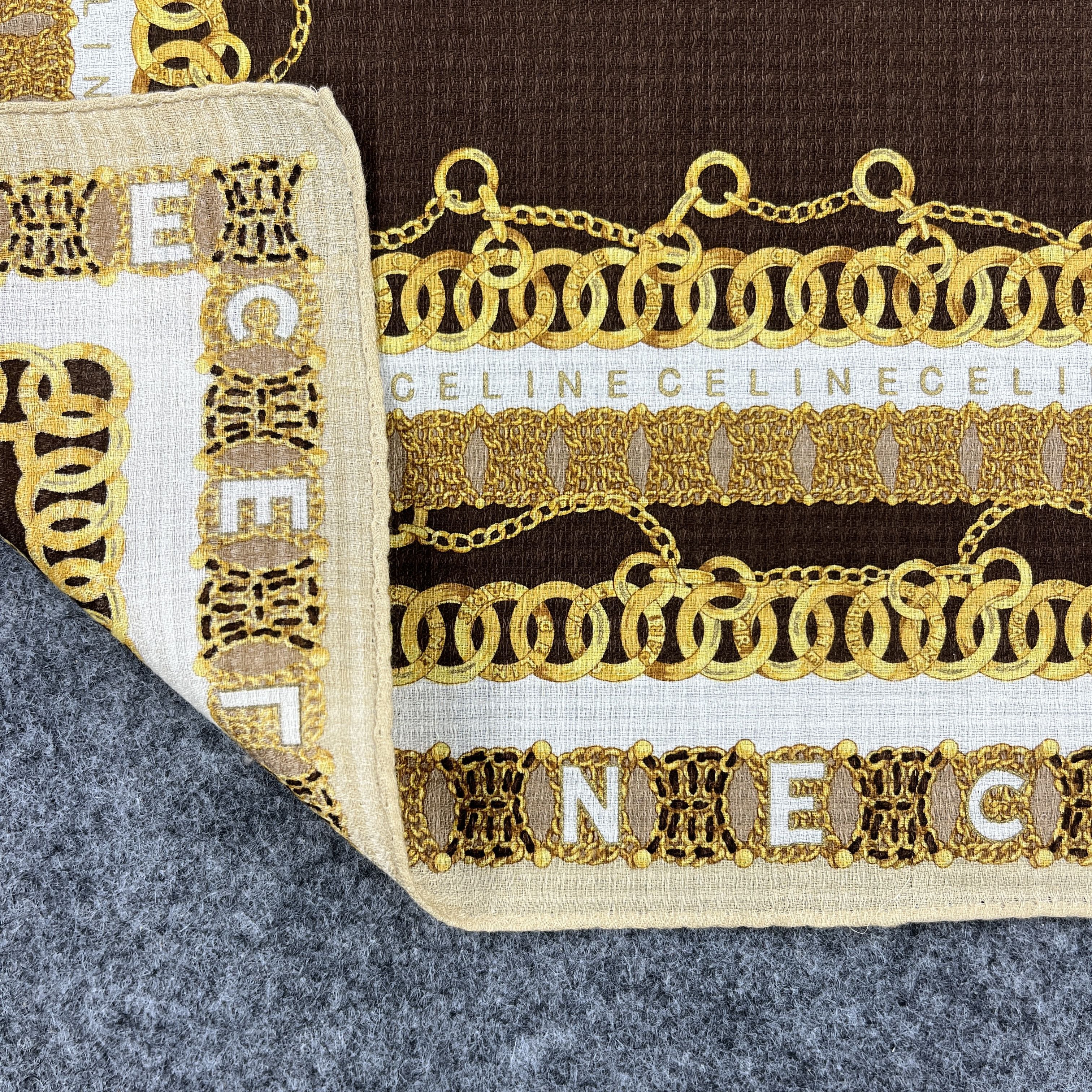 Celine Celine Handkerchief / Bandana / Neckerchief B1095 Size ONE SIZE - 4 Thumbnail
