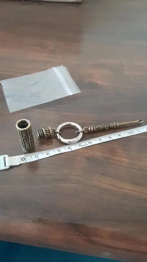Vintage Openable Metal Ornaments keychain Size ONE SIZE - 3 Thumbnail